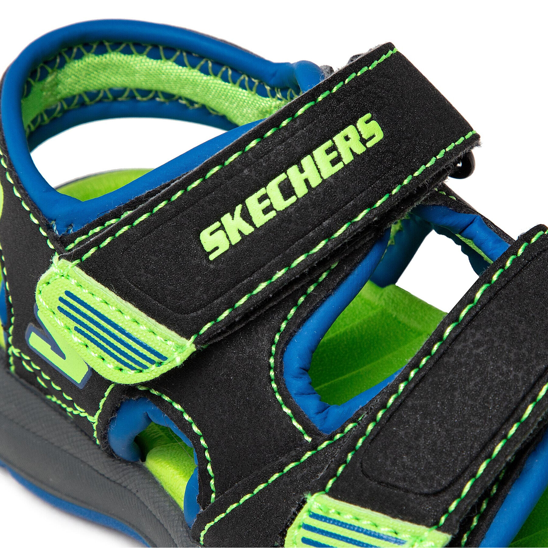 Skechers Sandály Sun Spurt 97125N/BBLM Černá - Pepit.cz