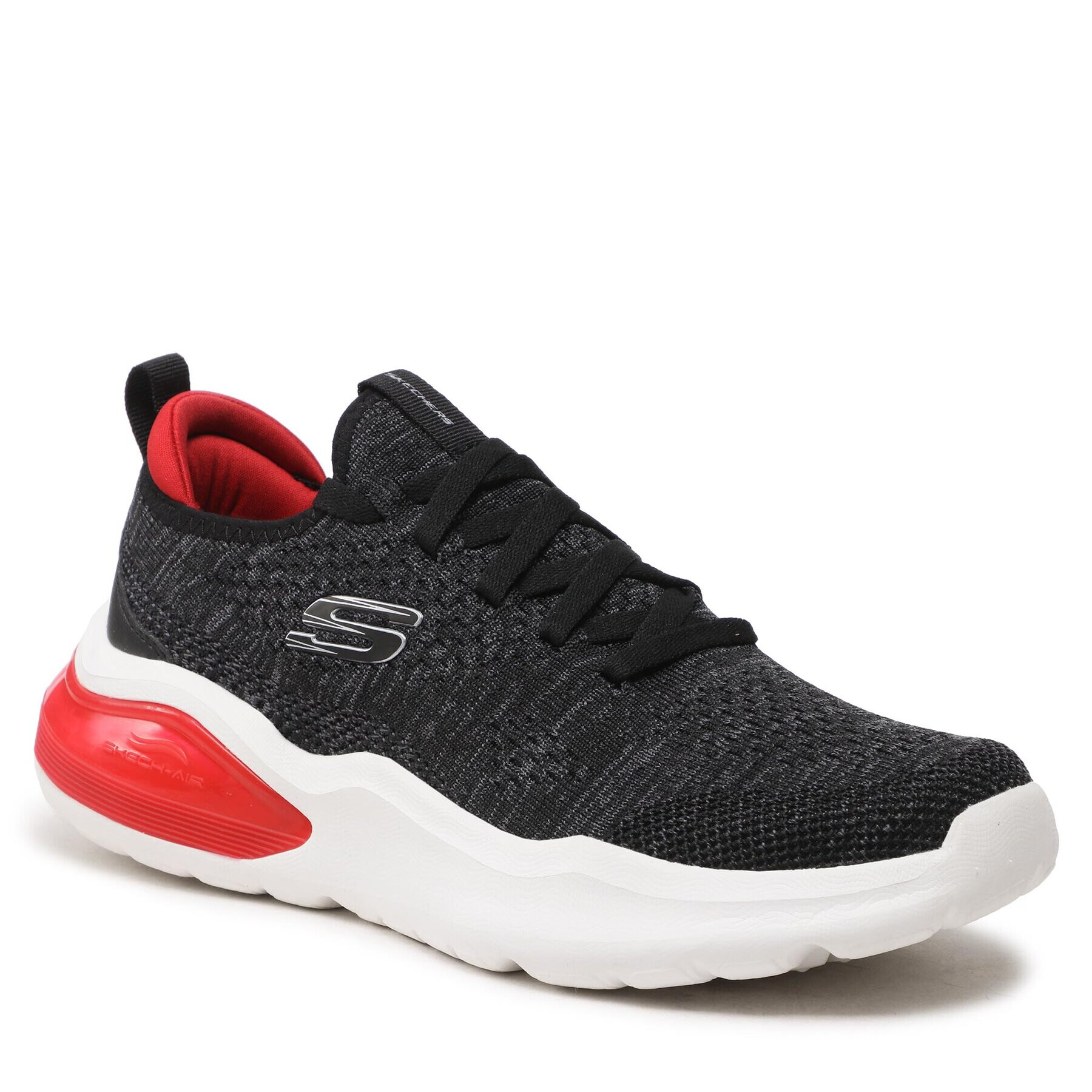 Skechers Sneakersy Air Cushioning 232561/BKRD Černá - Pepit.cz