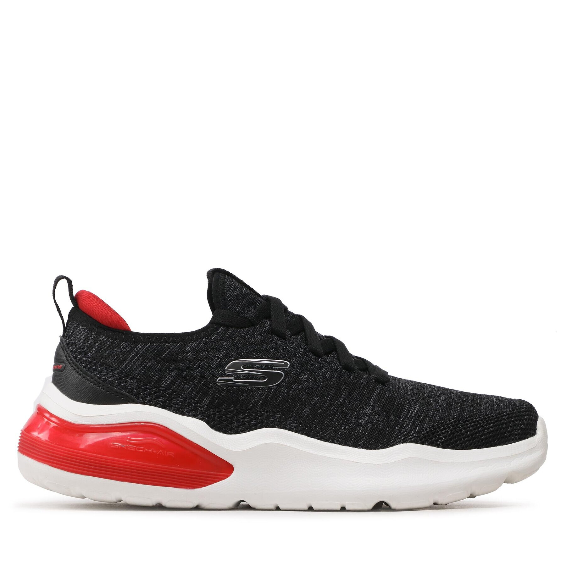 Skechers Sneakersy Air Cushioning 232561/BKRD Černá - Pepit.cz