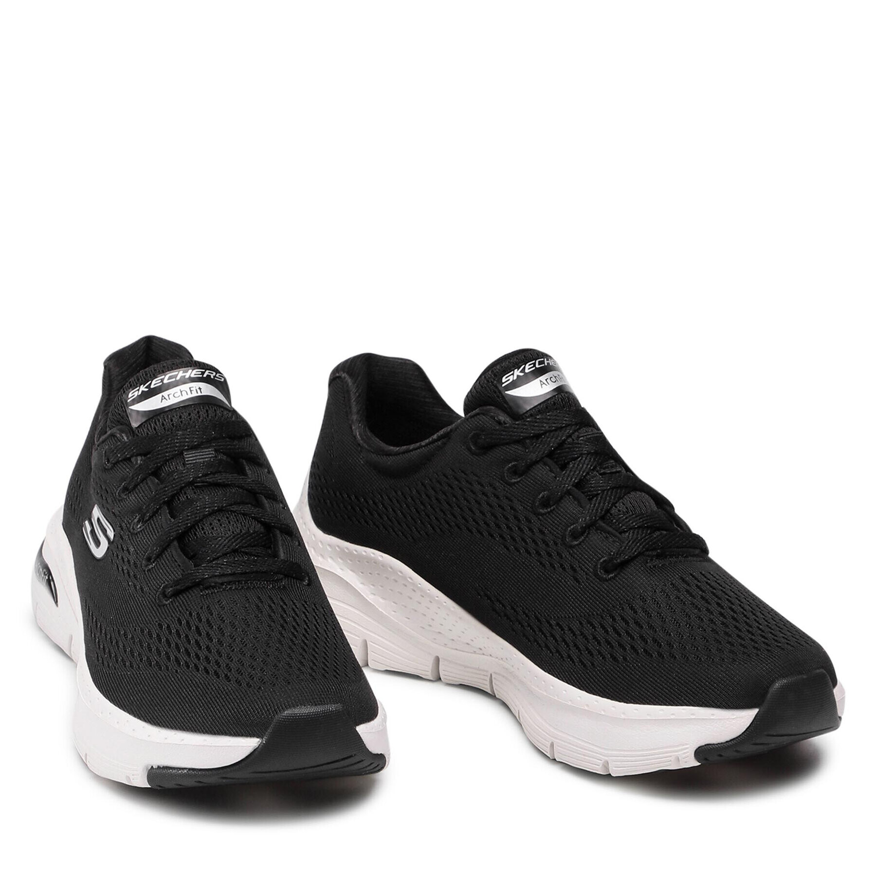 Skechers Sneakersy Arch Fit 149057/BKW Černá - Pepit.cz