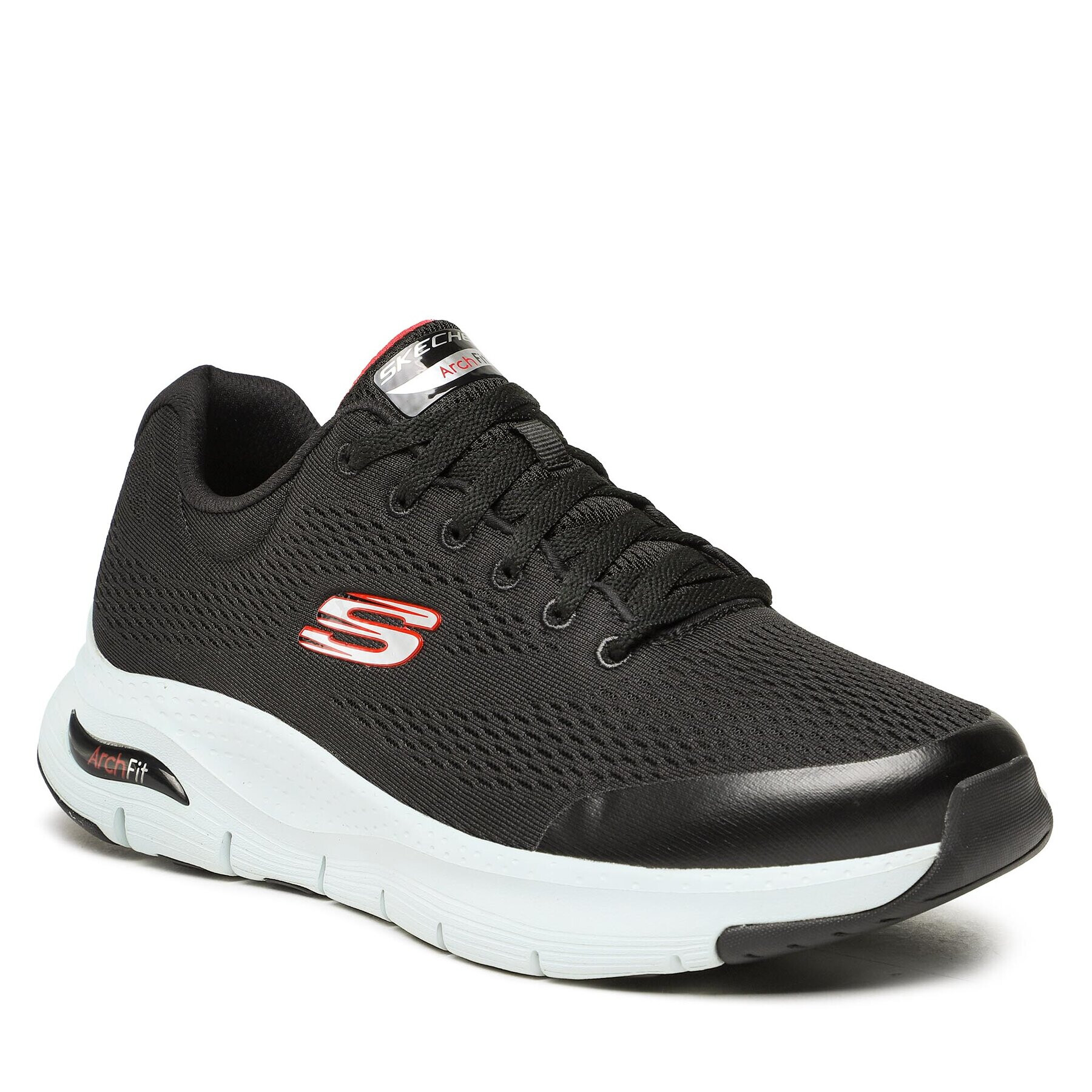 Skechers Sneakersy Arch Fit 232040WW/BKRD Černá - Pepit.cz