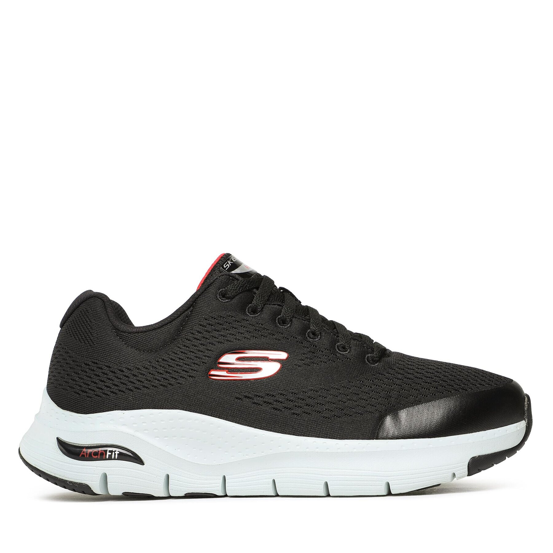 Skechers Sneakersy Arch Fit 232040WW/BKRD Černá - Pepit.cz