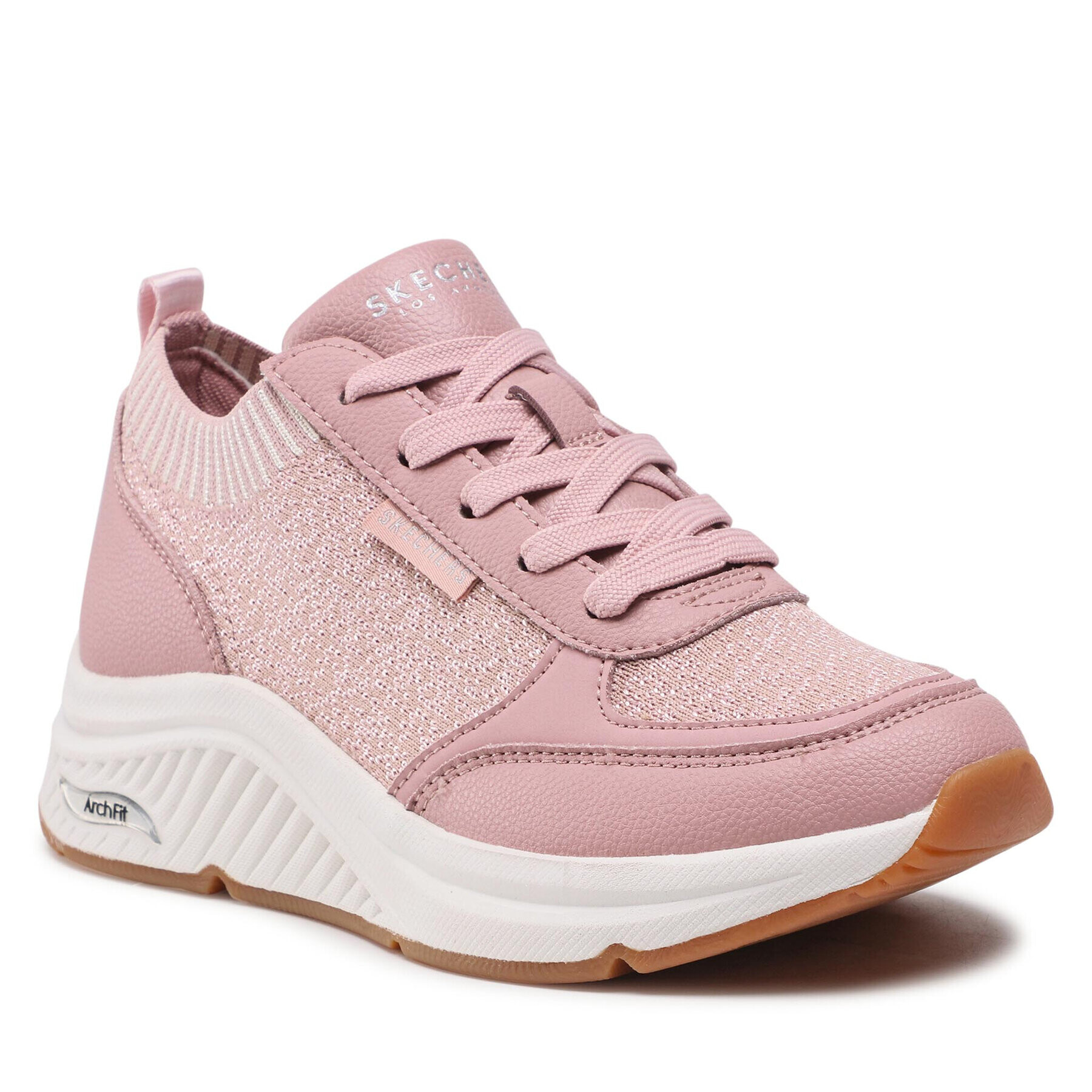 Skechers Sneakersy Arch Fit S-Miles 155565/MVE Růžová - Pepit.cz