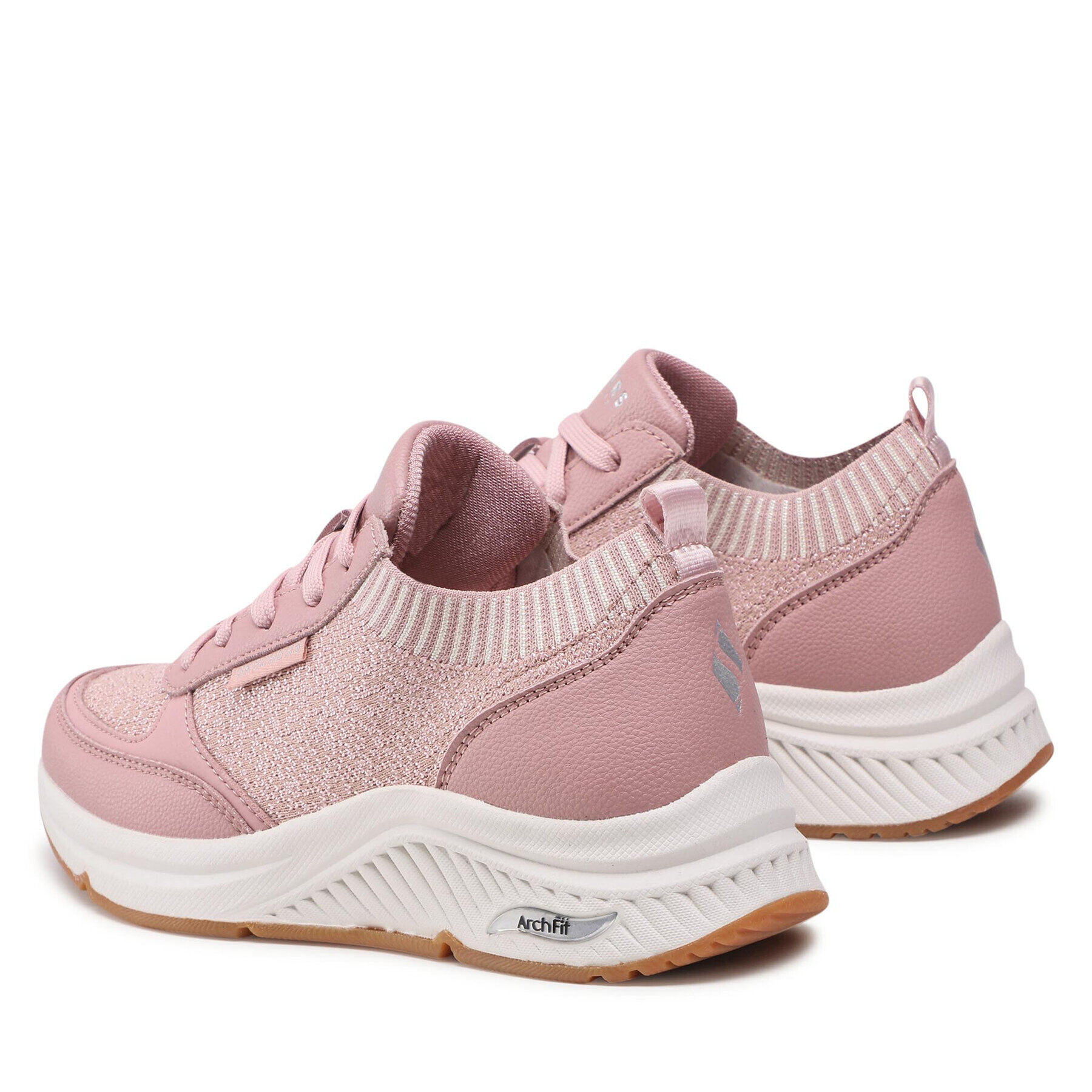 Skechers Sneakersy Arch Fit S-Miles 155565/MVE Růžová - Pepit.cz