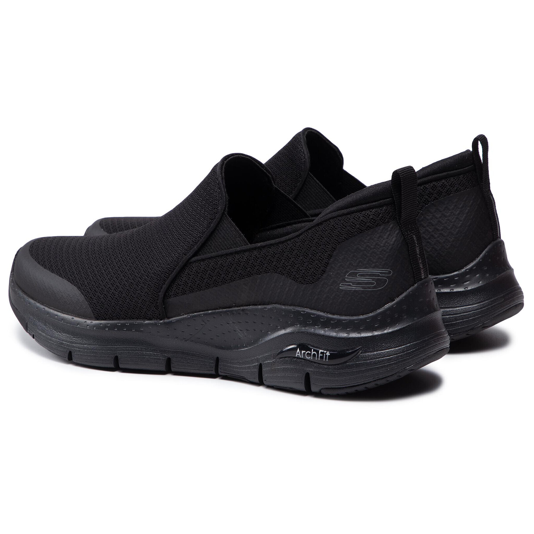 Skechers Sneakersy Banlin 232043/BBK Černá - Pepit.cz