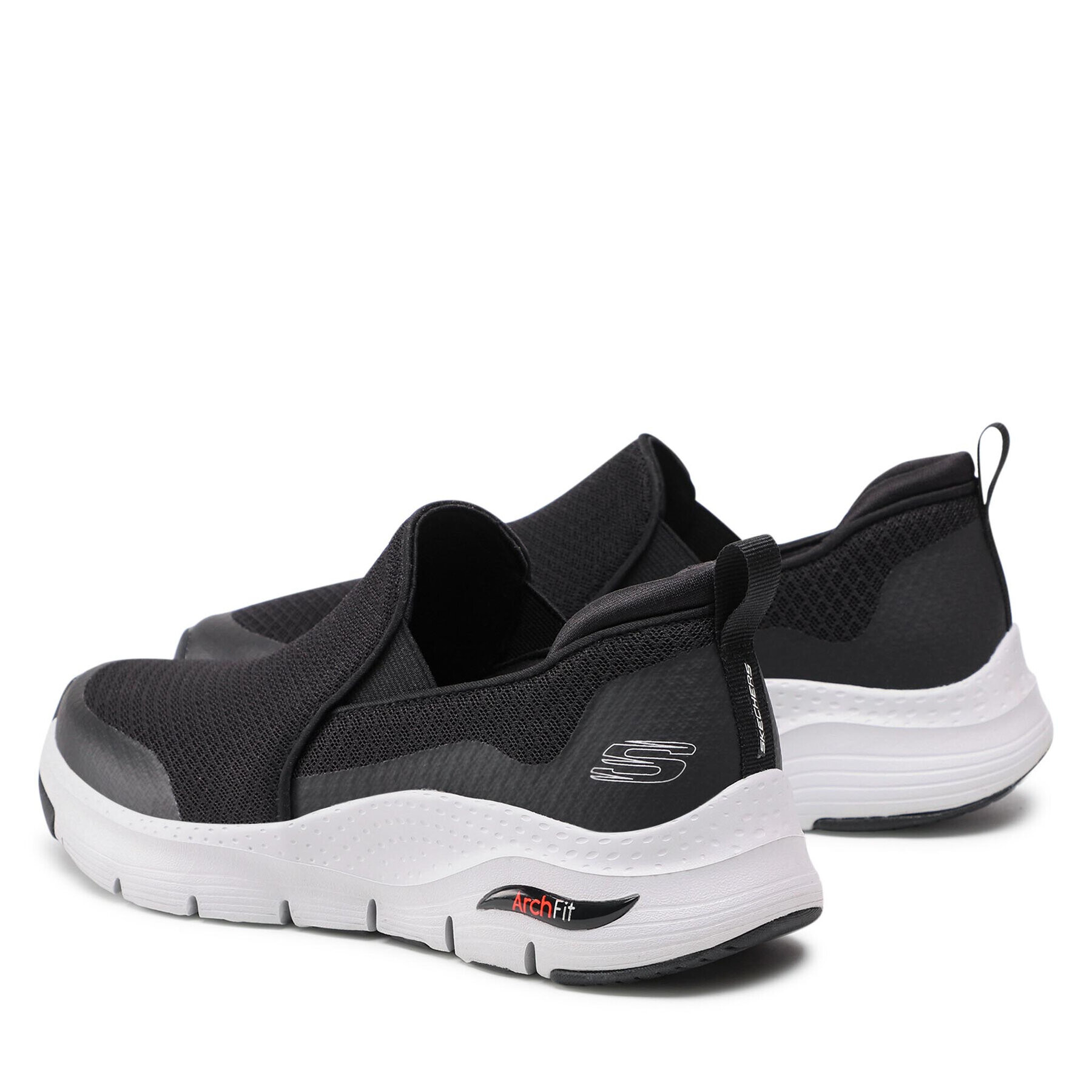 Skechers Sneakersy Banlin 232043/BKW Černá - Pepit.cz