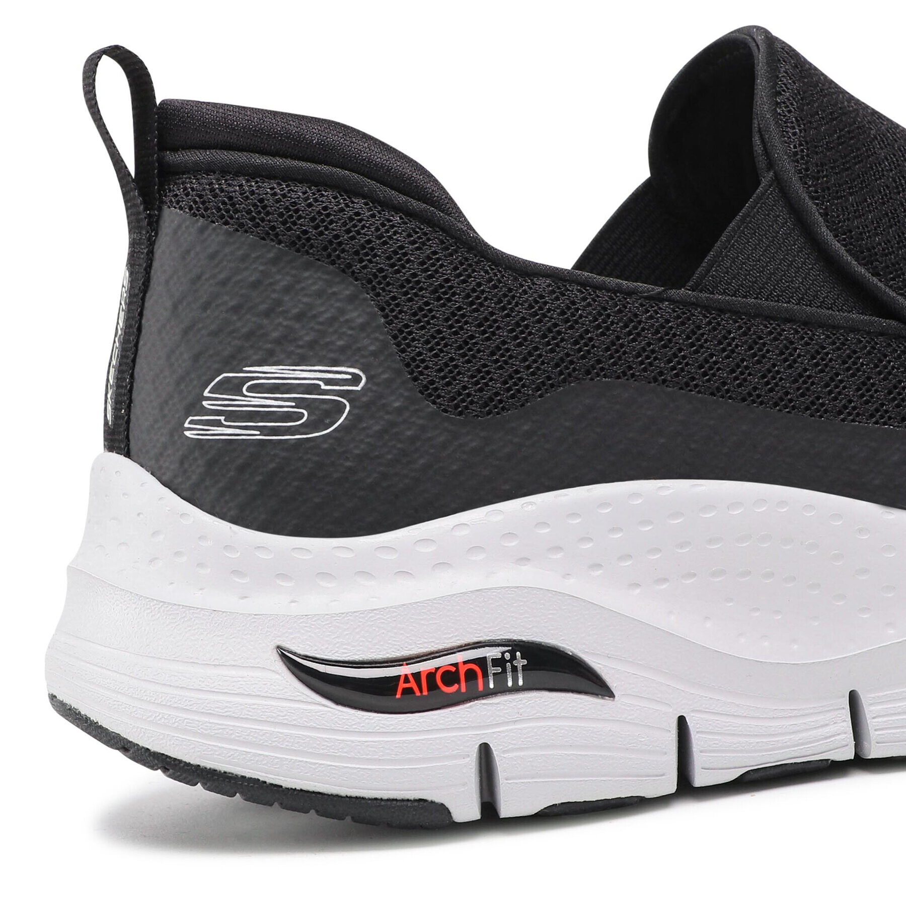 Skechers Sneakersy Banlin 232043/BKW Černá - Pepit.cz