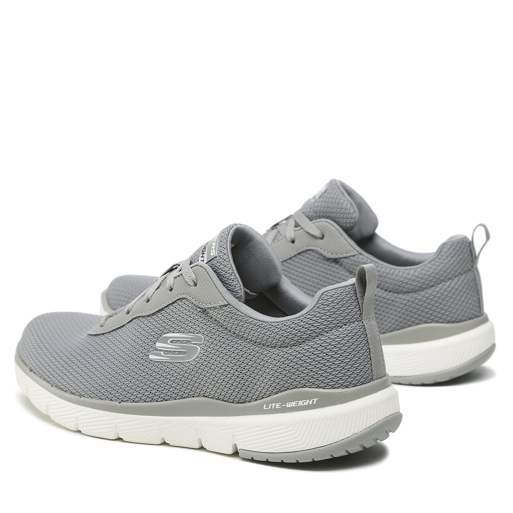 Skechers Sneakersy Base Line 232073/GRY Šedá - Pepit.cz