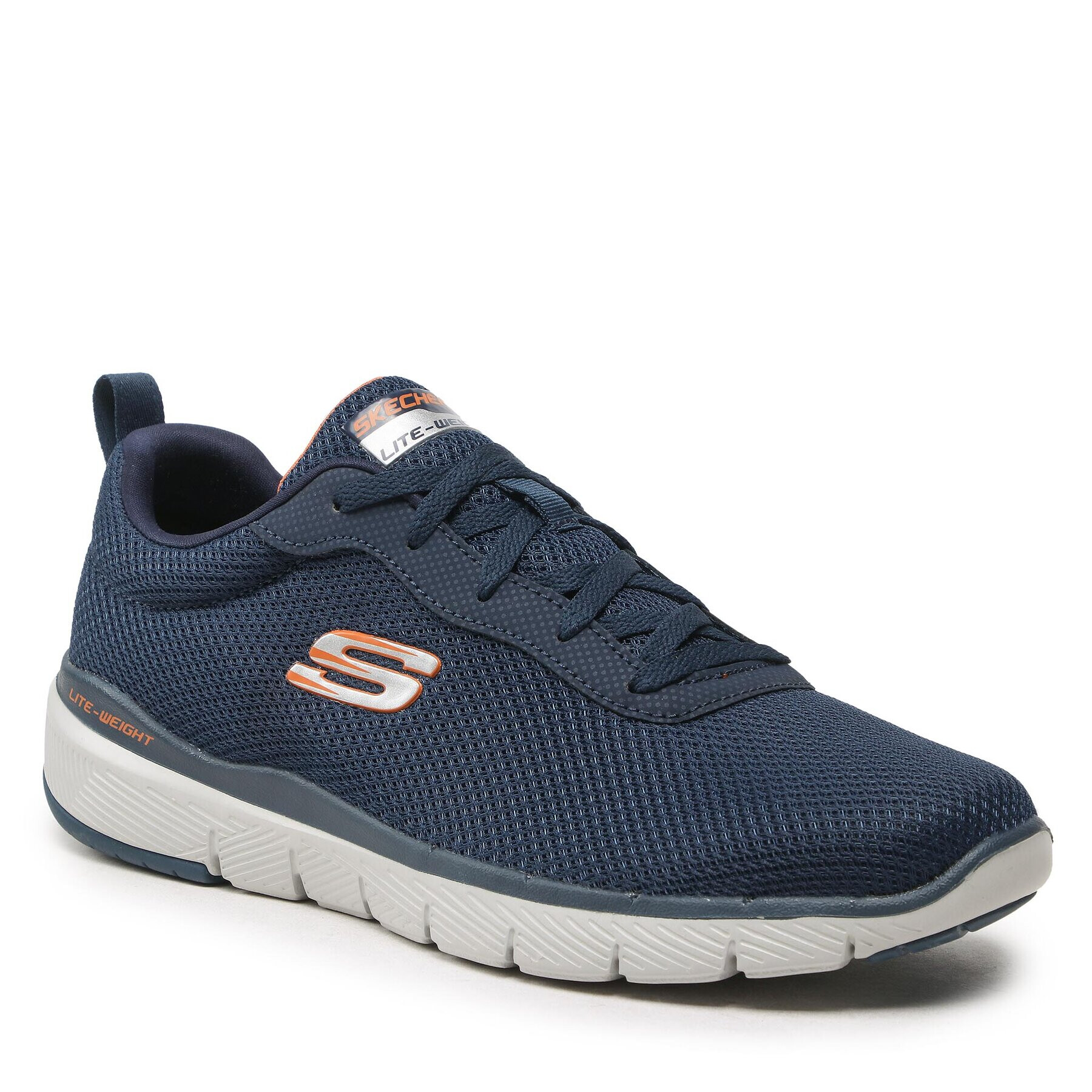 Skechers Sneakersy Base Line 232073/NVBL Tmavomodrá - Pepit.cz