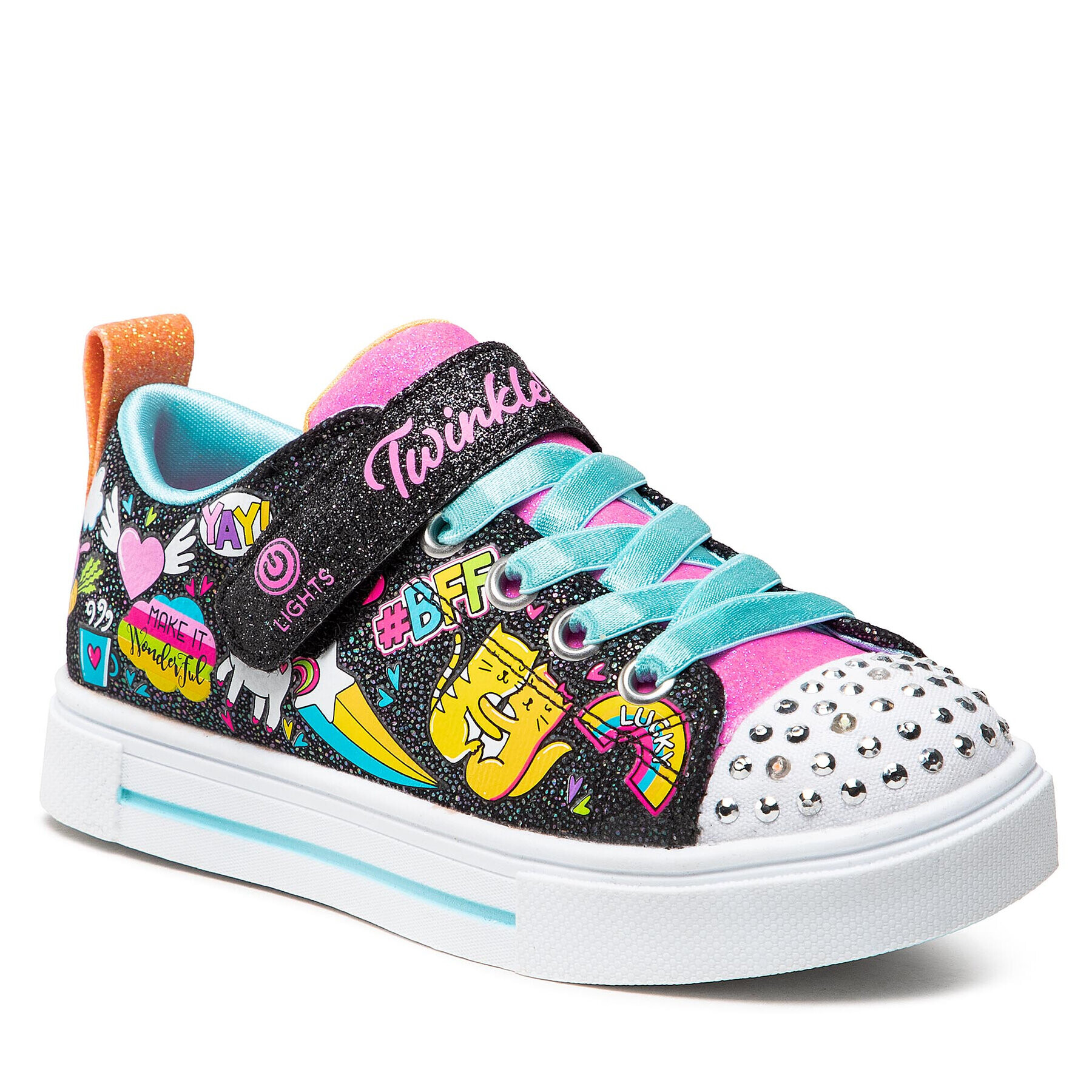 Skechers Sneakersy Bff Magic 314786L/BKMT Barevná - Pepit.cz