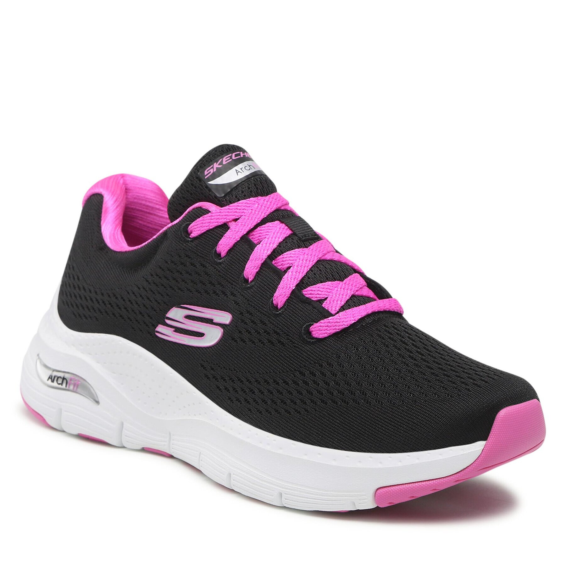 Skechers Sneakersy Big Appeal 149057/BKFS Černá - Pepit.cz