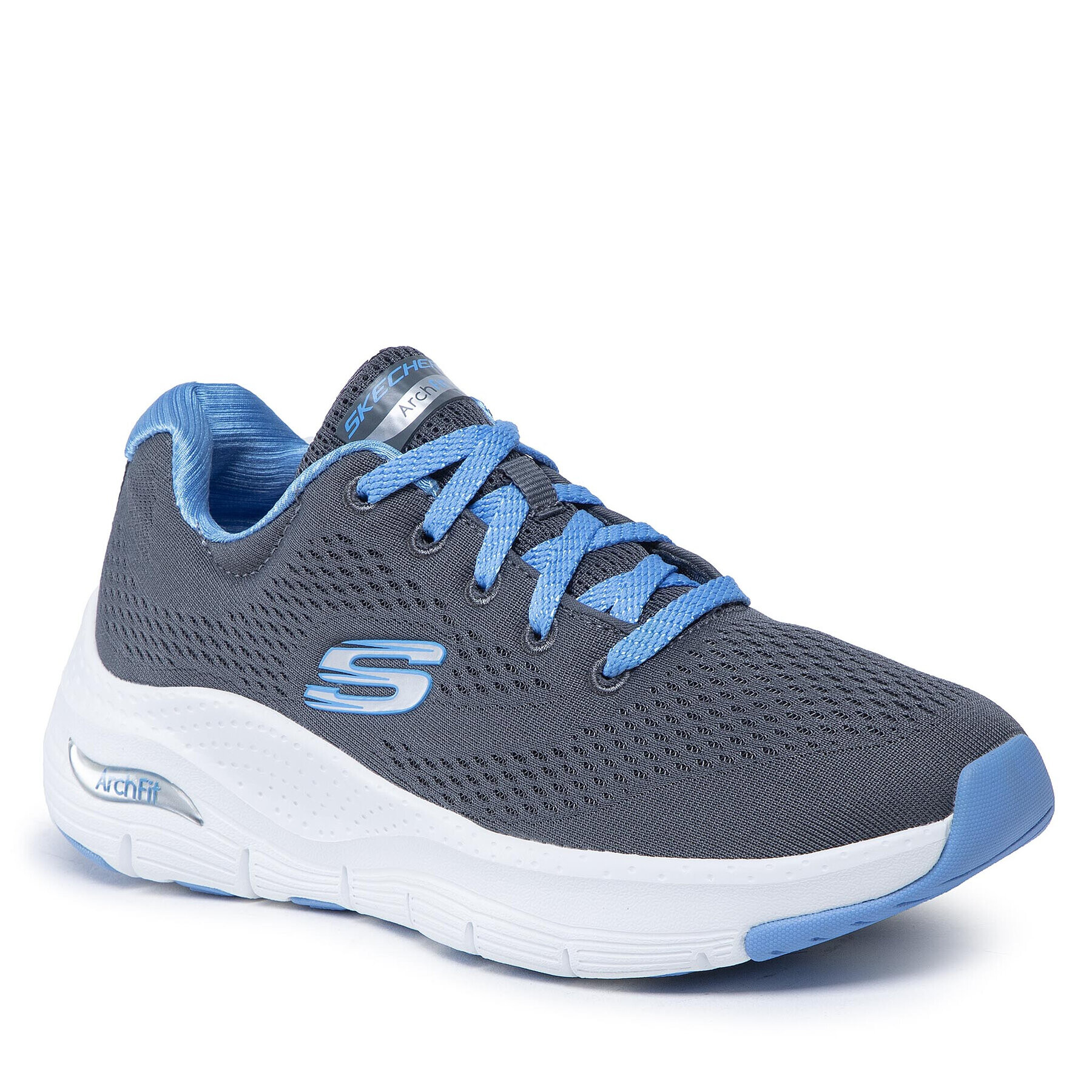 Skechers Sneakersy Big Appeal 149057/CCBL Šedá - Pepit.cz