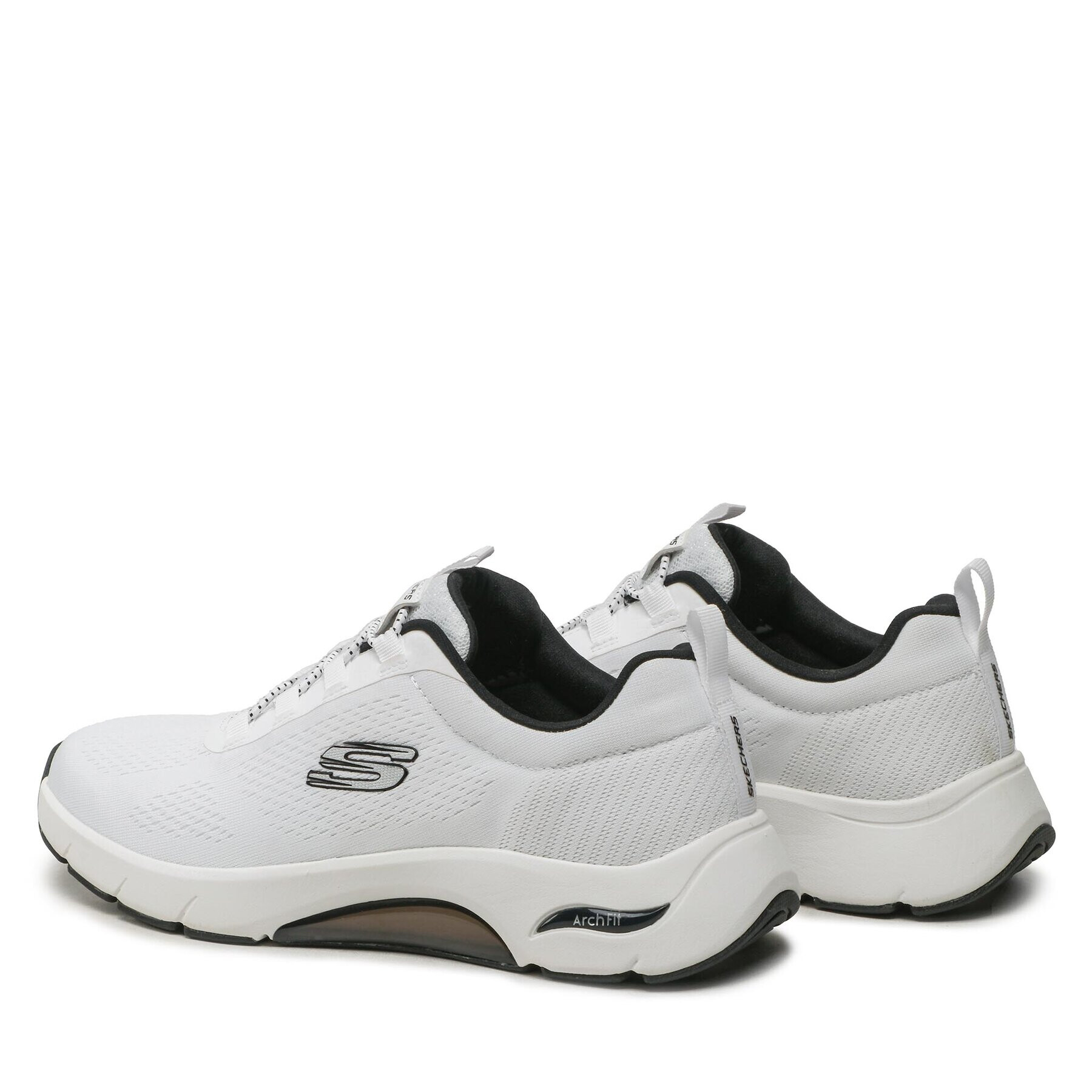 Skechers Sneakersy Billo 232556/WBK Bílá - Pepit.cz