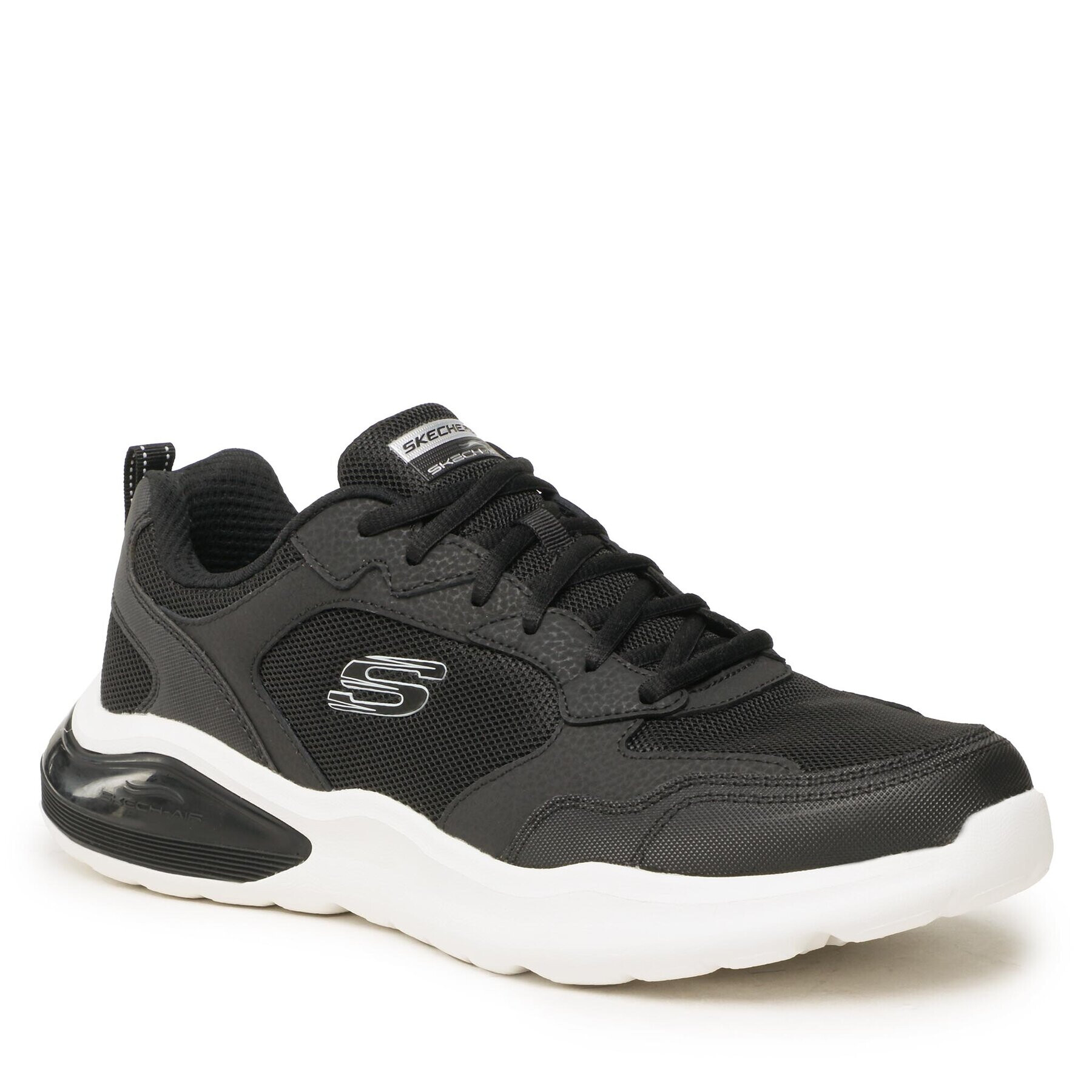 Skechers Sneakersy Binson 232560/BKW Černá - Pepit.cz