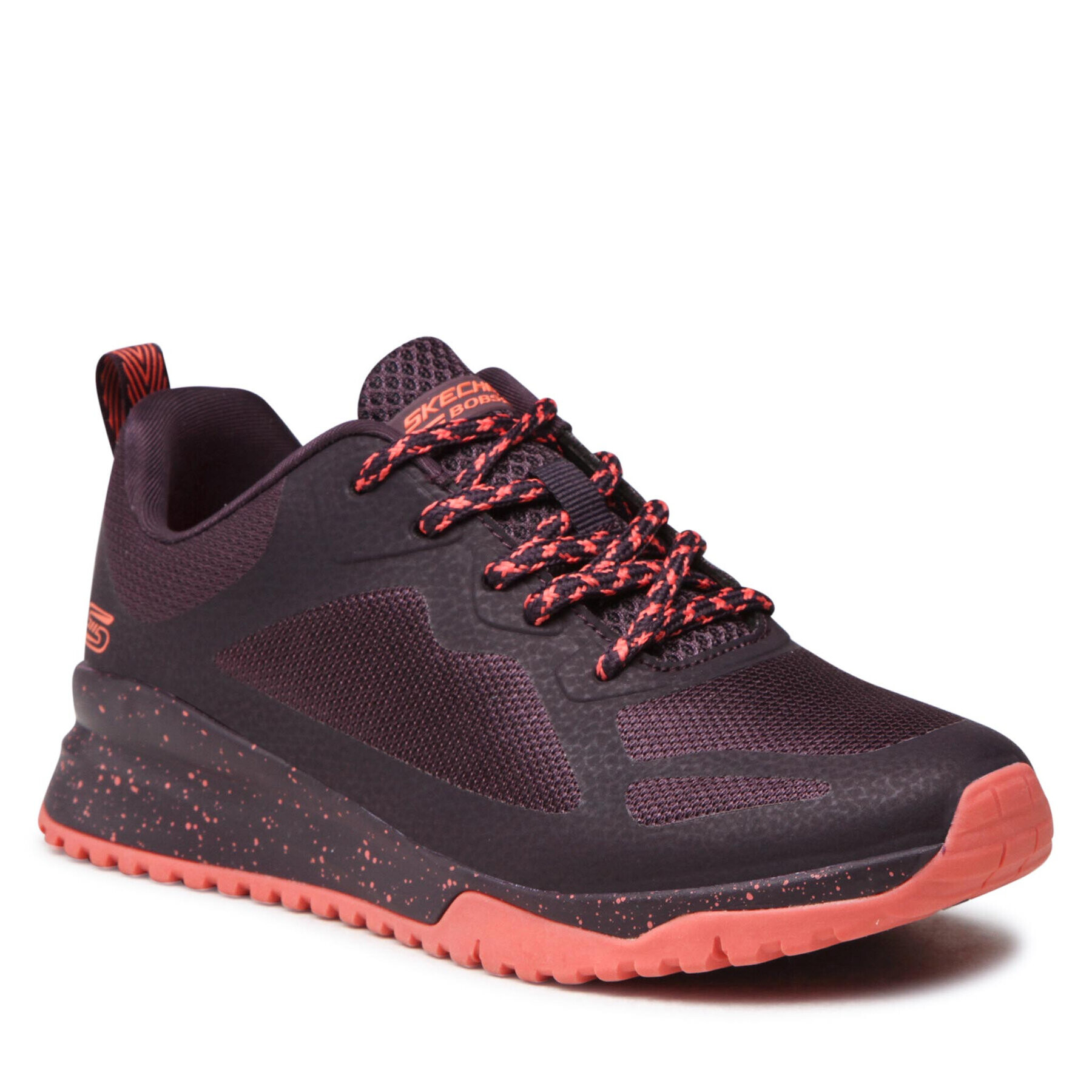 Skechers Sneakersy BOBS Star Flight 117186/PLUM Bordó - Pepit.cz