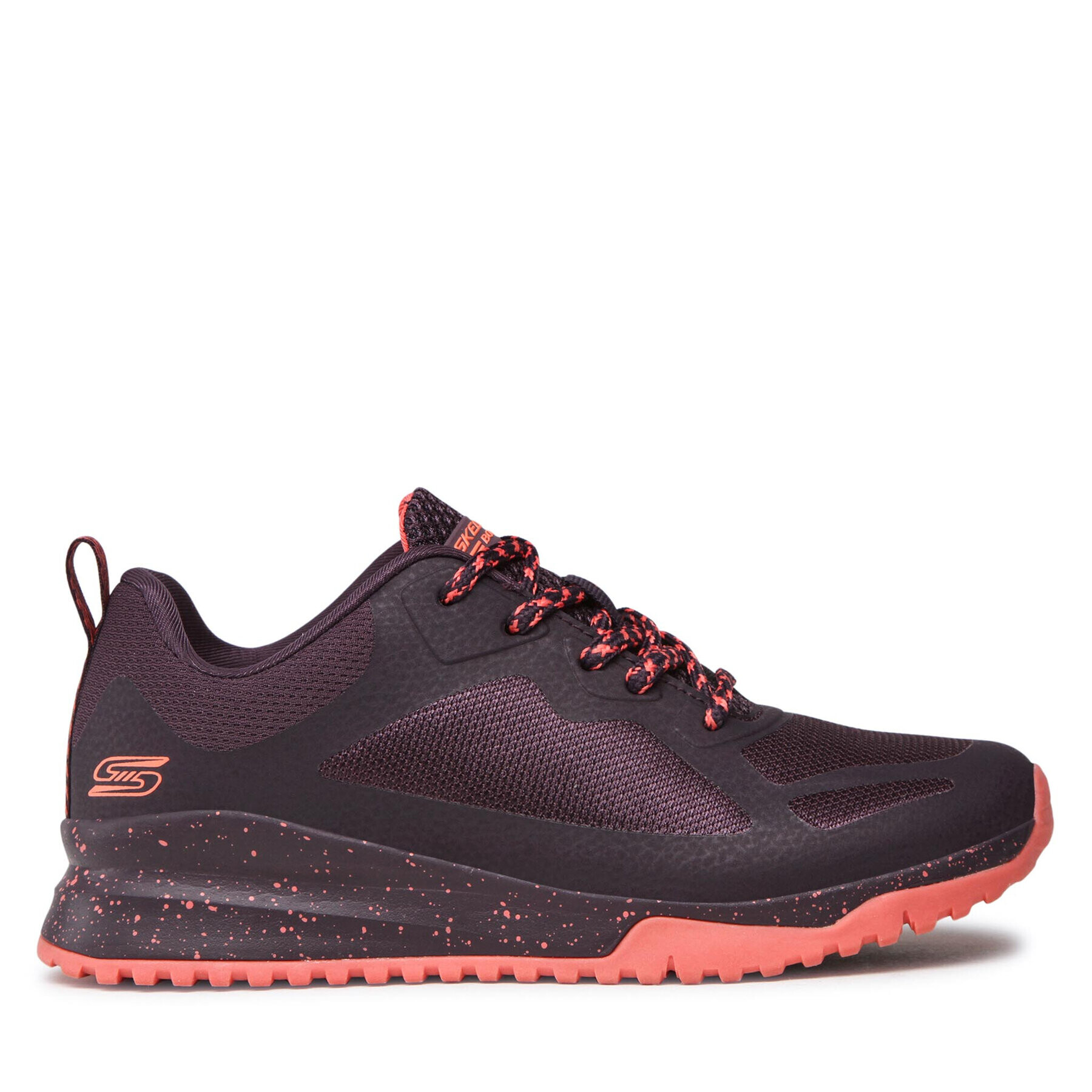 Skechers Sneakersy BOBS Star Flight 117186/PLUM Bordó - Pepit.cz