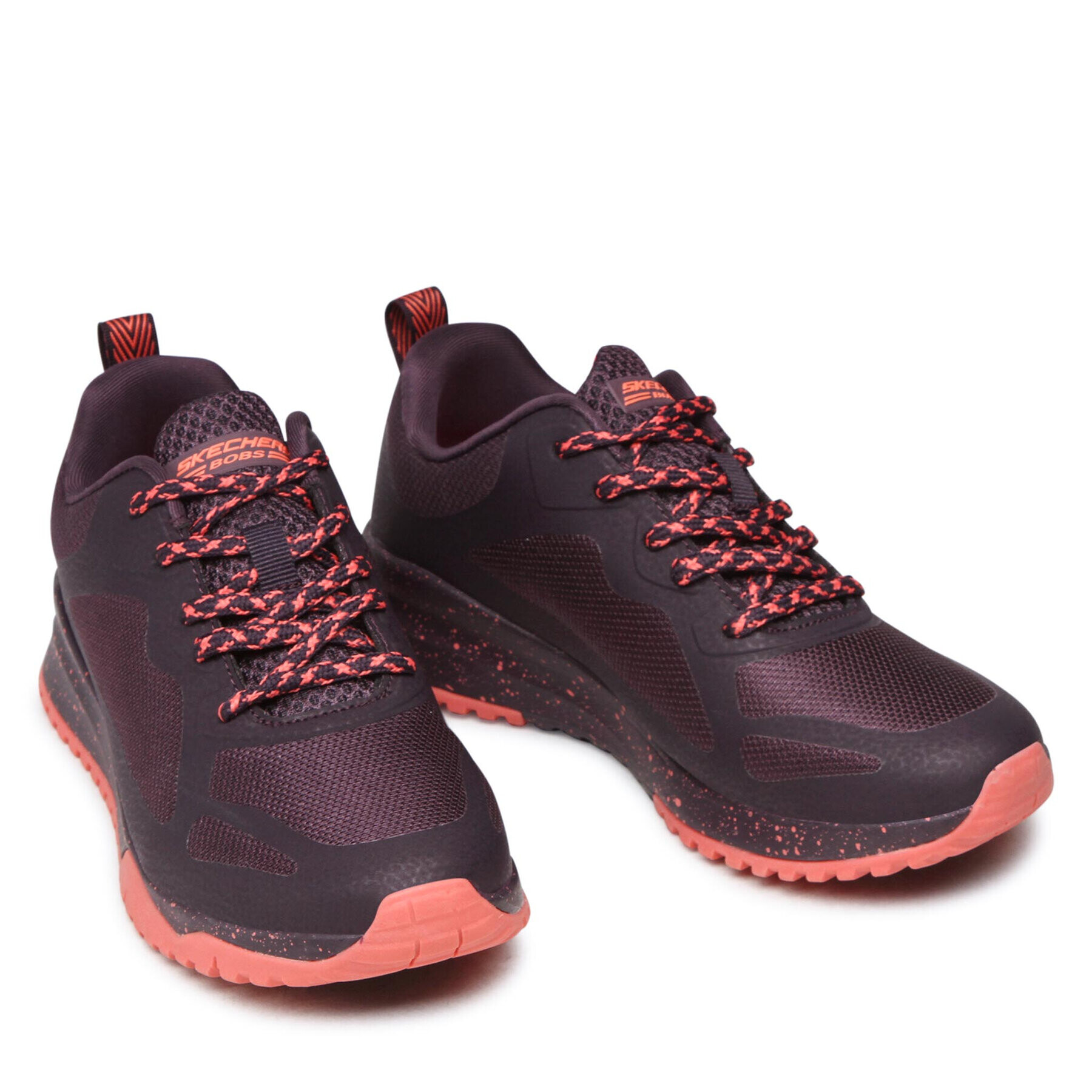 Skechers Sneakersy BOBS Star Flight 117186/PLUM Bordó - Pepit.cz