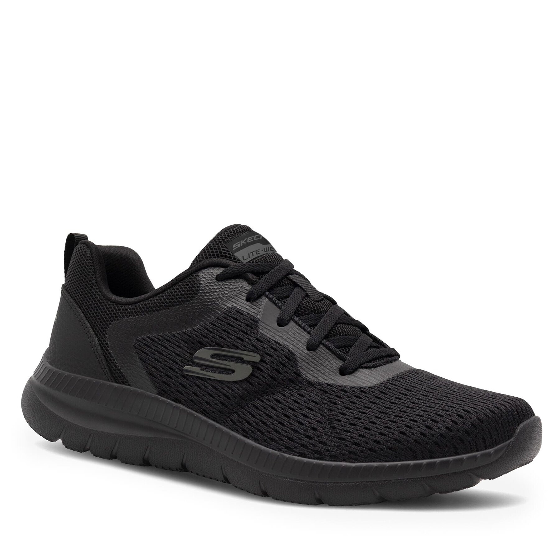 Skechers Sneakersy BOUNTIFUL 12607 BBK. Černá - Pepit.cz