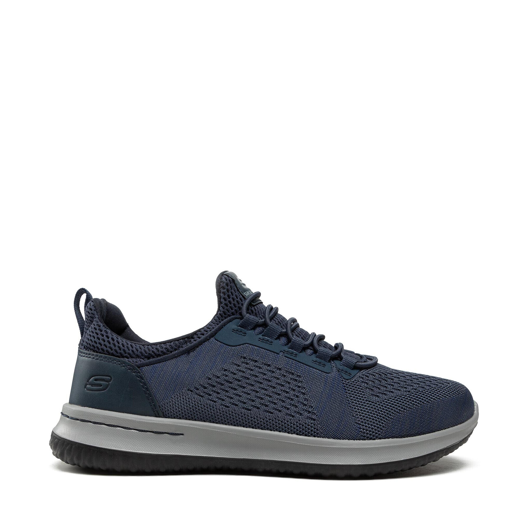 Skechers Sneakersy Brewton 65509/BLU Tmavomodrá - Pepit.cz