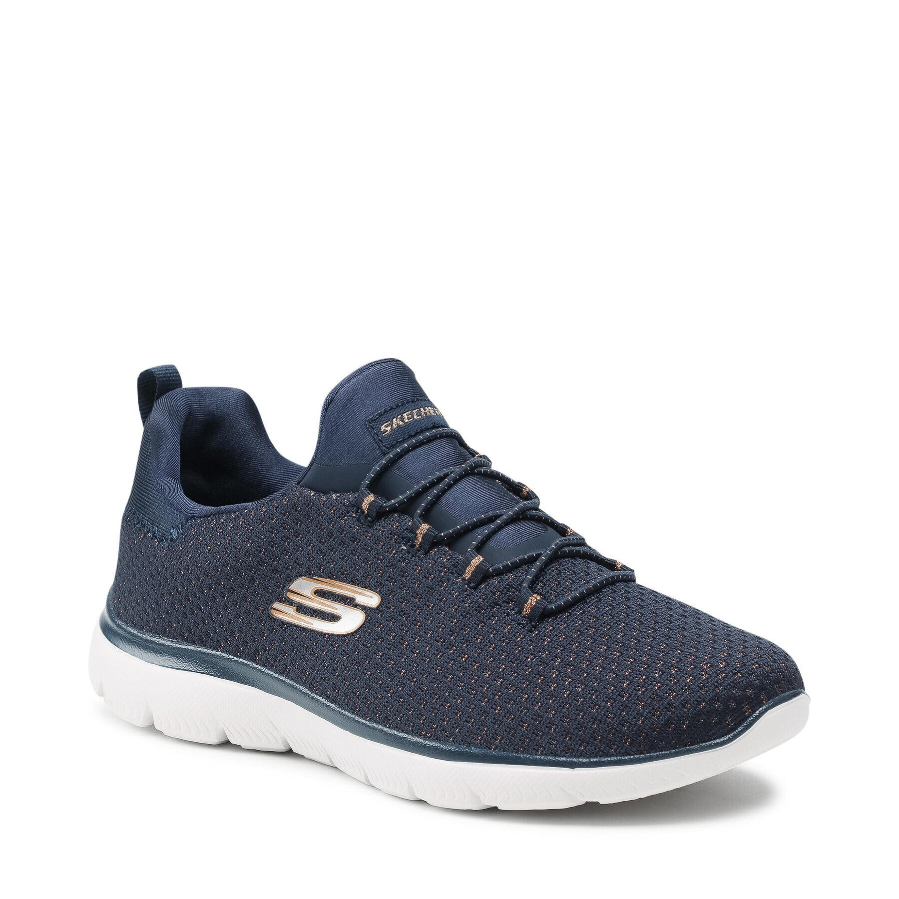 Skechers Sneakersy Bright Bezel 149204/NVGD Tmavomodrá - Pepit.cz