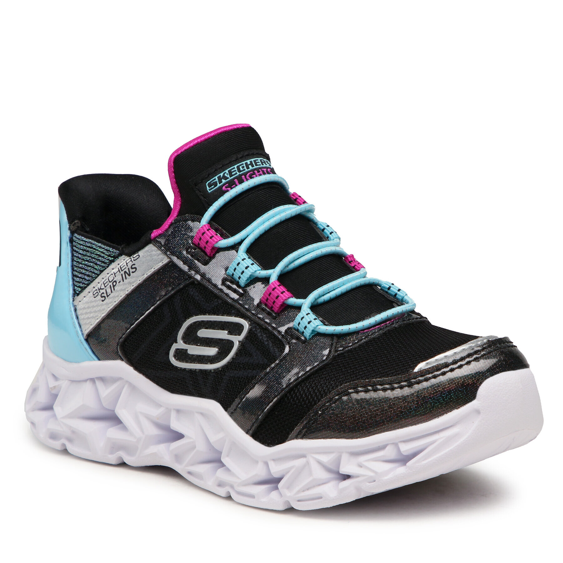 Skechers Sneakersy Bright Cosmic 303701L/BKMT Černá - Pepit.cz