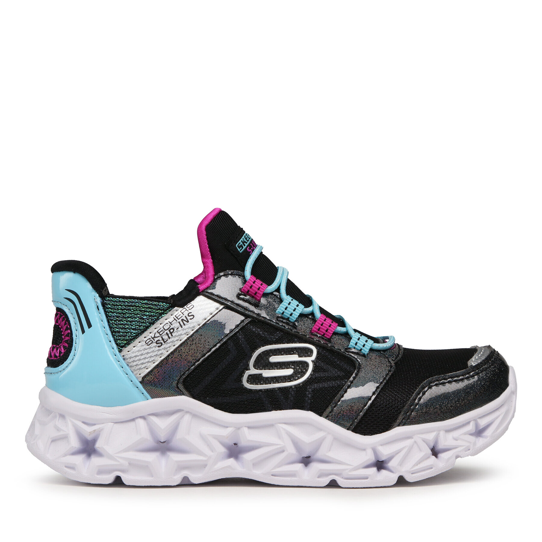 Skechers Sneakersy Bright Cosmic 303701L/BKMT Černá - Pepit.cz