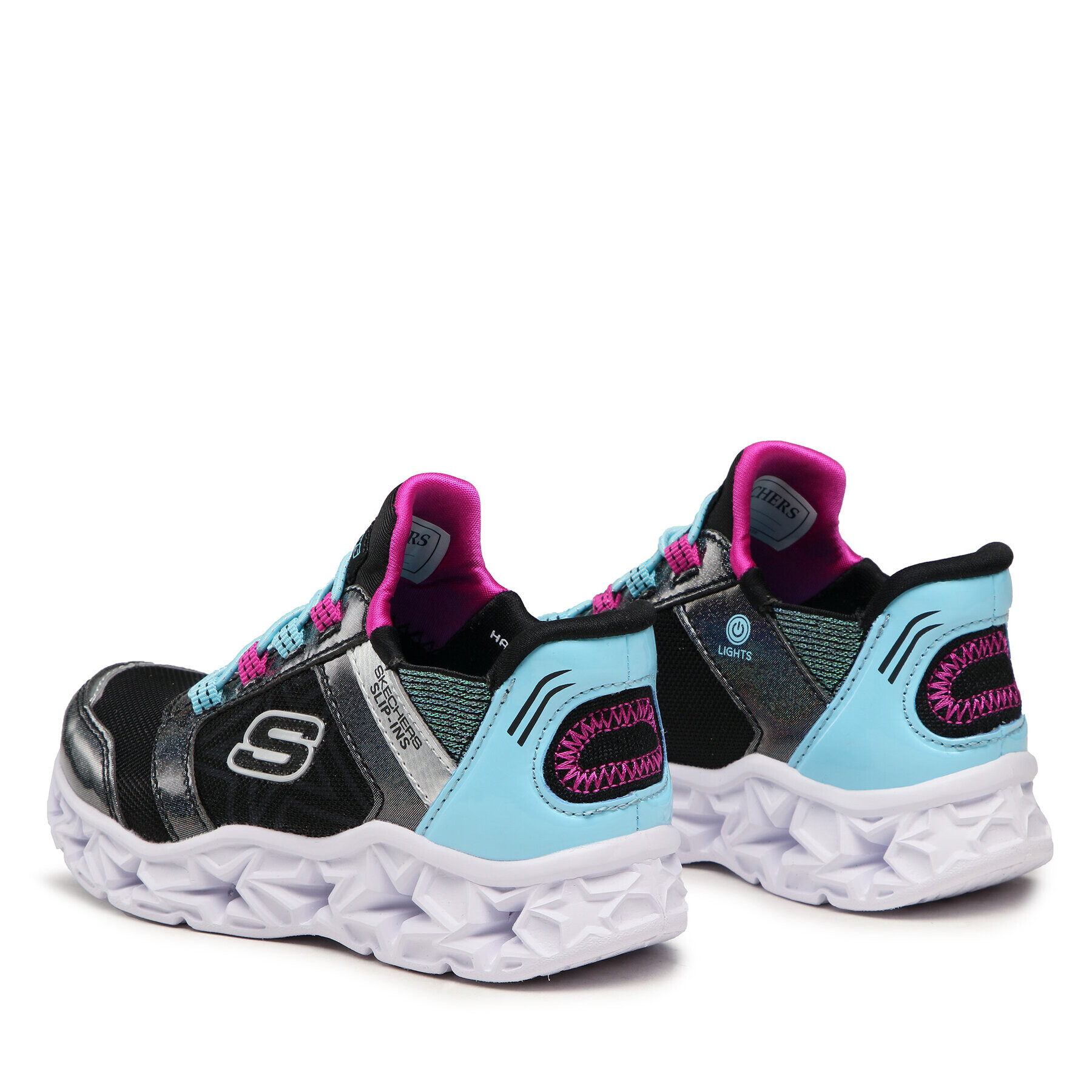 Skechers Sneakersy Bright Cosmic 303701L/BKMT Černá - Pepit.cz