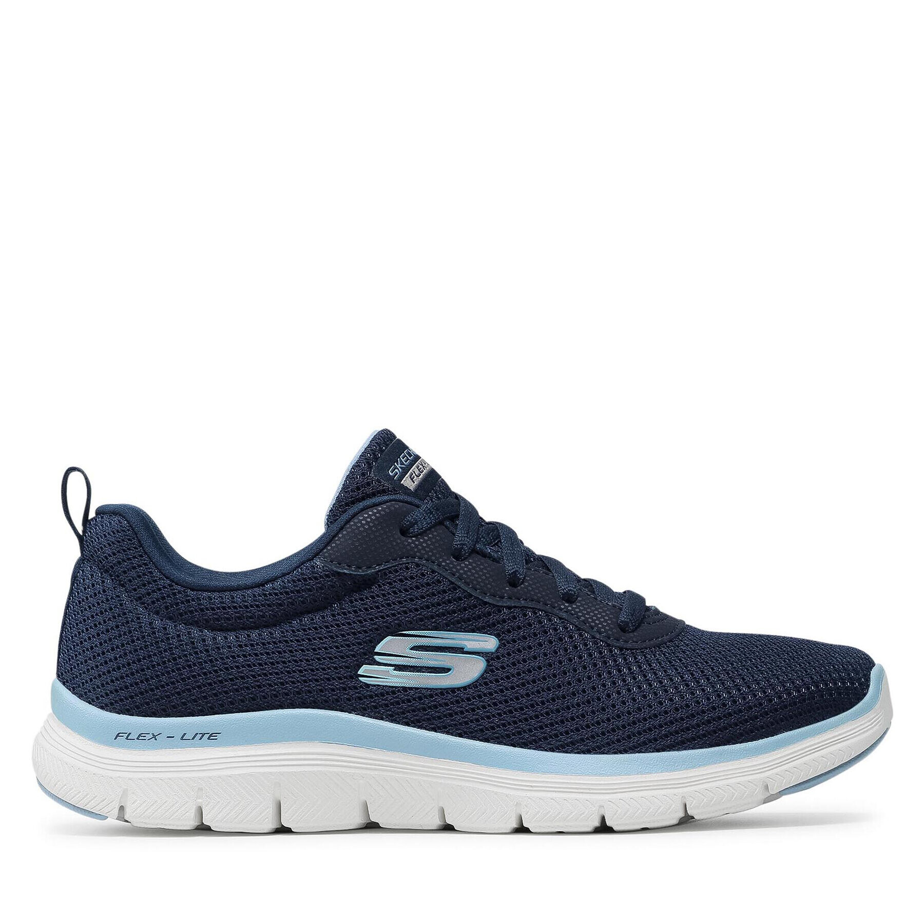 Skechers Sneakersy Brilliant View 149303/NVBL Tmavomodrá - Pepit.cz