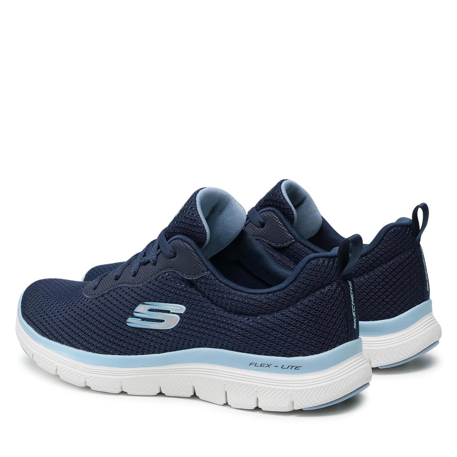 Skechers Sneakersy Brilliant View 149303/NVBL Tmavomodrá - Pepit.cz