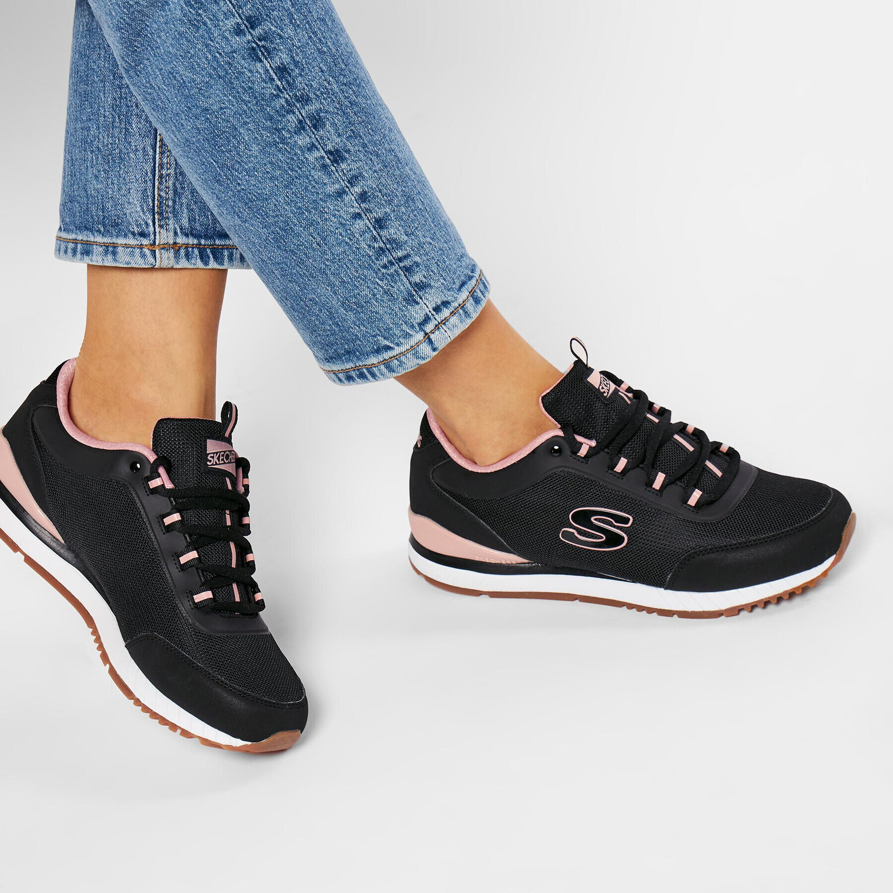 Skechers Sneakersy Casual Daze 155031/BLK Černá - Pepit.cz