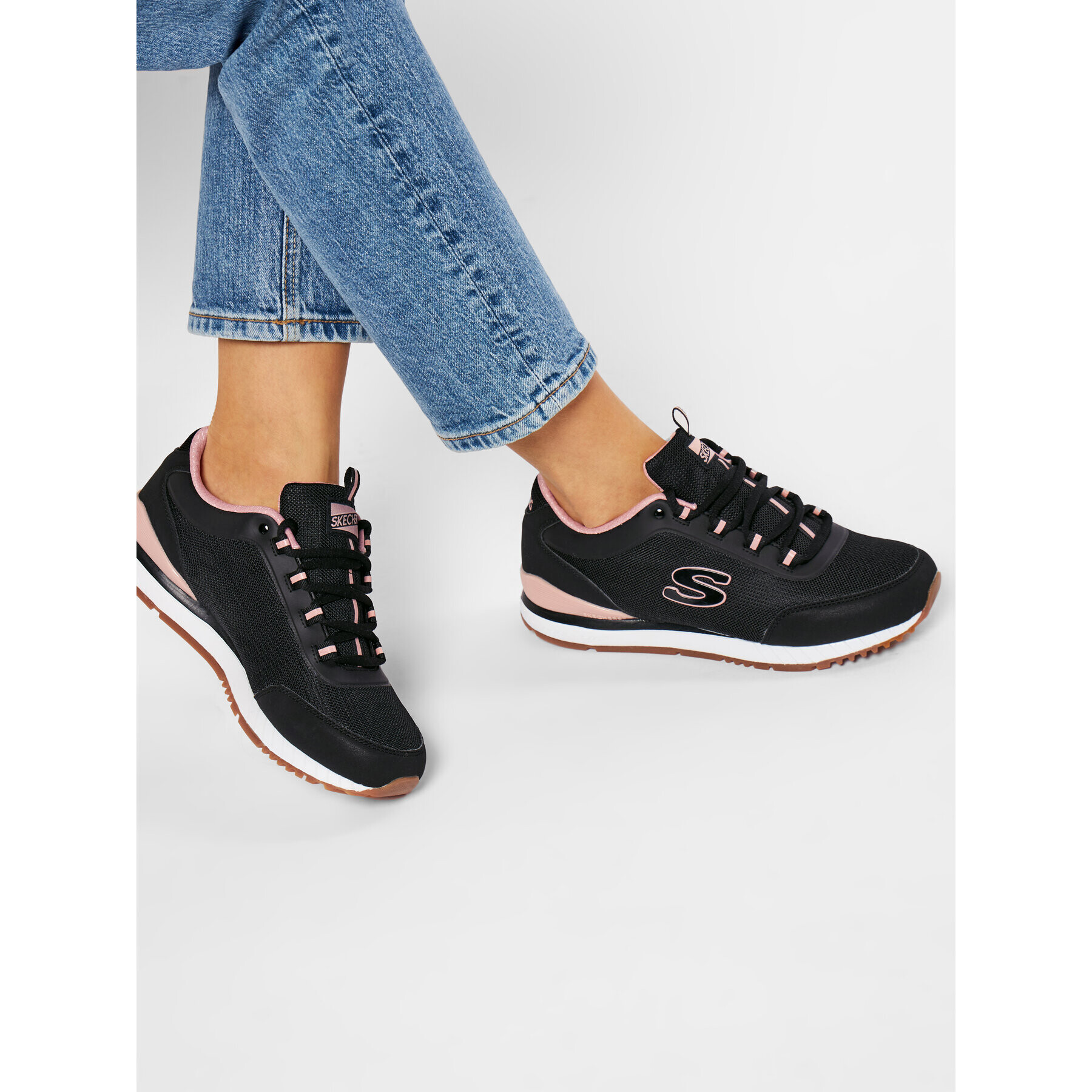 Skechers Sneakersy Casual Daze 155031/BLK Černá - Pepit.cz