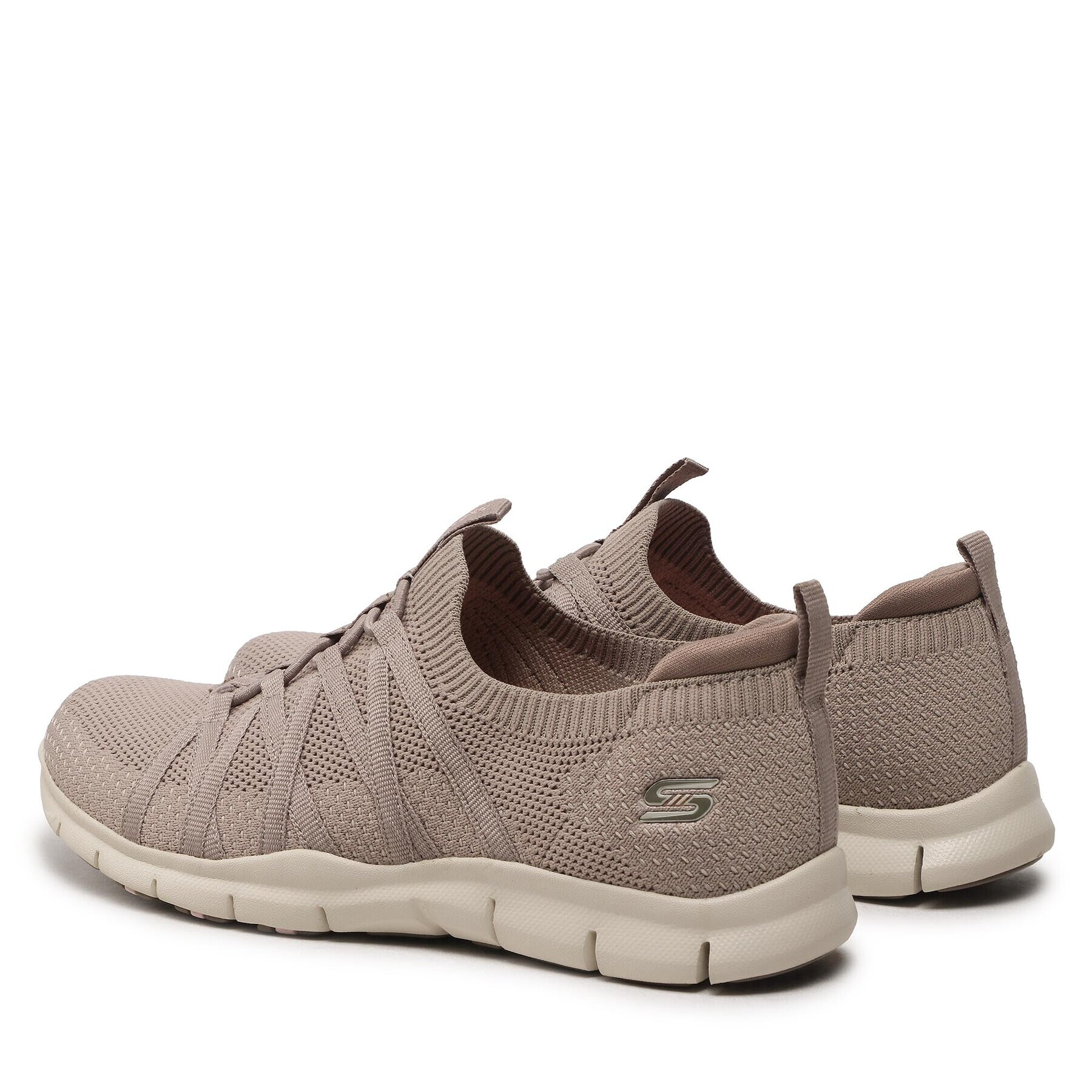 Skechers Sneakersy Chic Newbess 104152/TPE Šedá - Pepit.cz