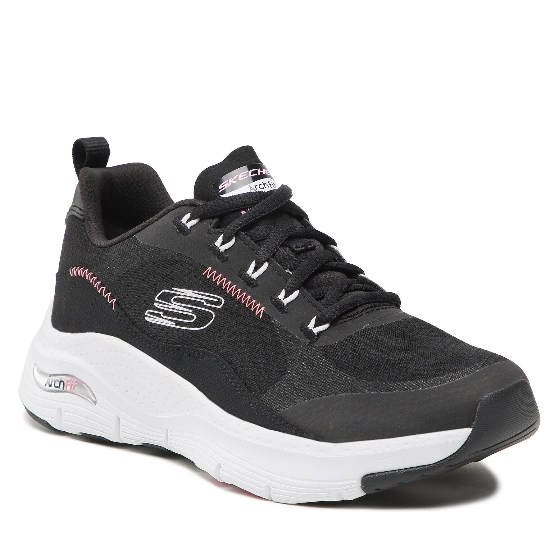 Skechers Sneakersy Cool Oasis 149719/BKWP Černá - Pepit.cz