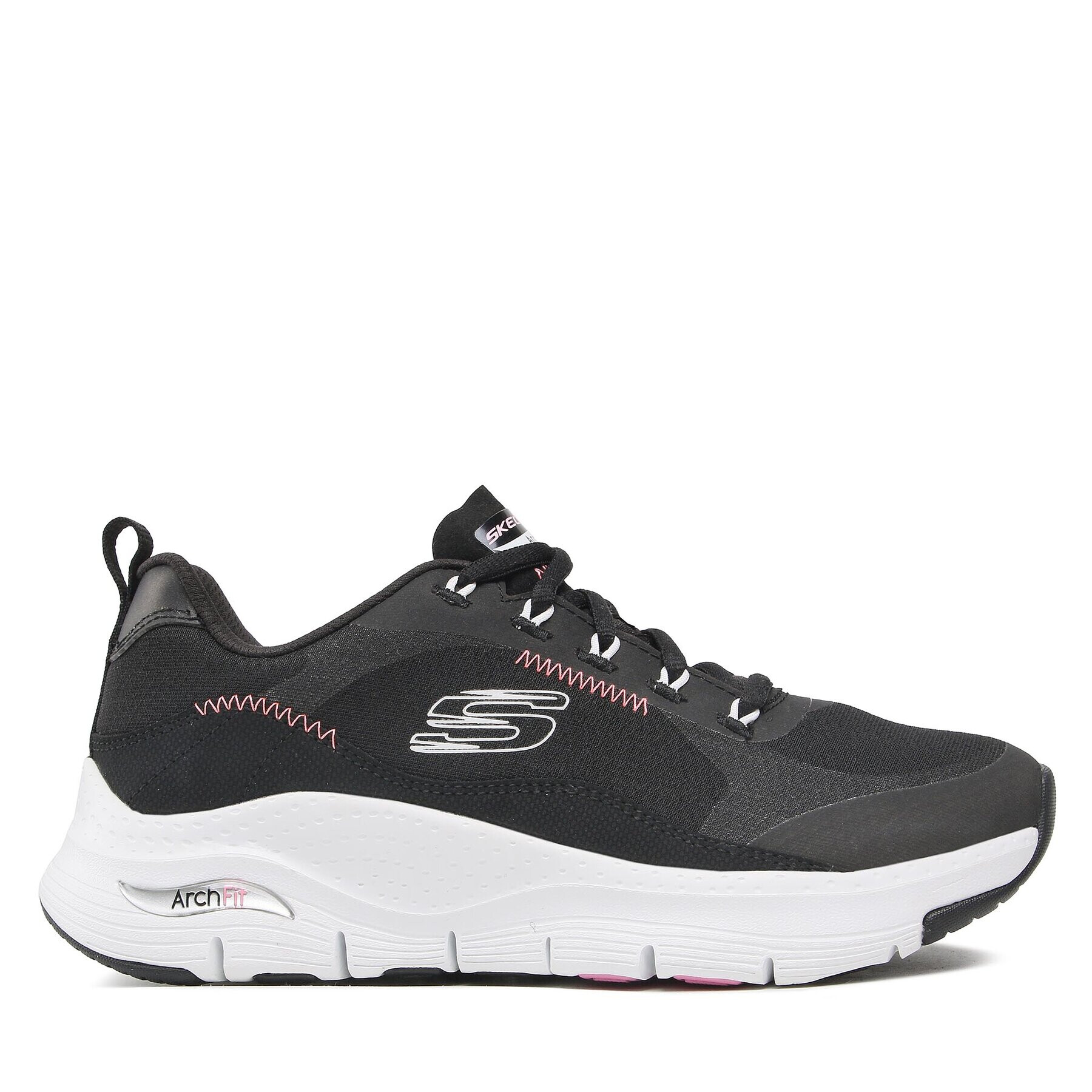 Skechers Sneakersy Cool Oasis 149719/BKWP Černá - Pepit.cz