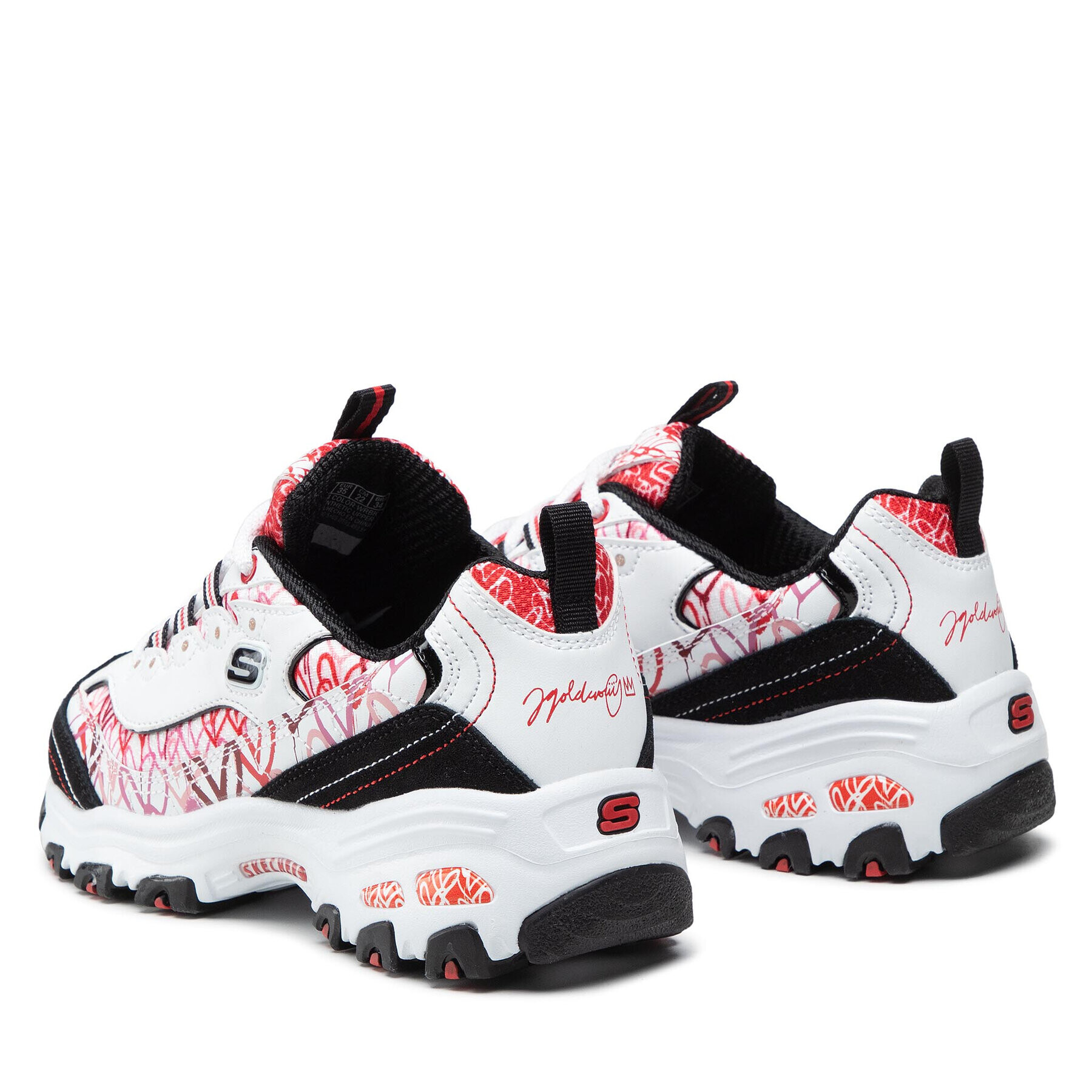 Skechers Sneakersy Cupid Charm 149504/WRBK Červená - Pepit.cz