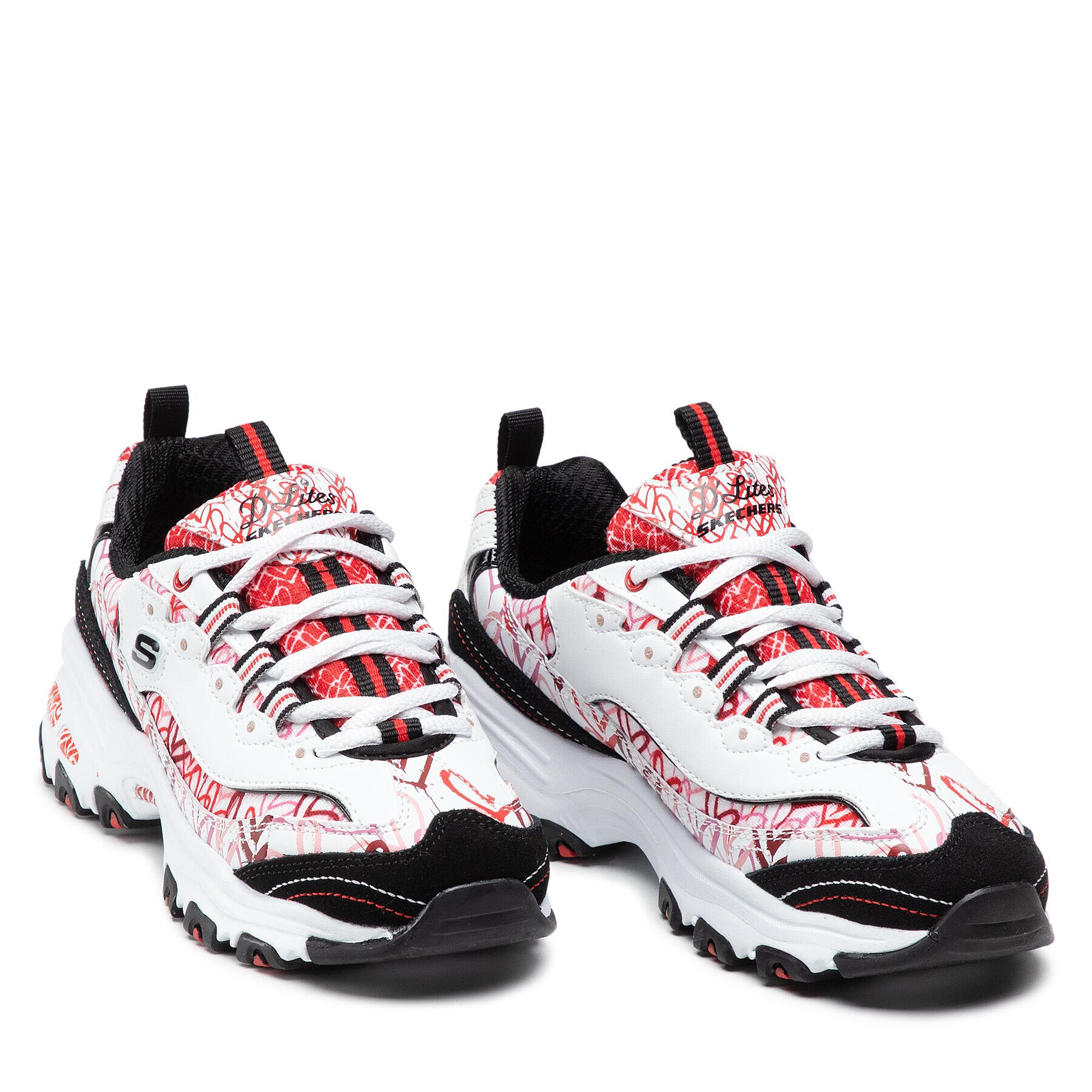 Skechers Sneakersy Cupid Charm 149504/WRBK Červená - Pepit.cz