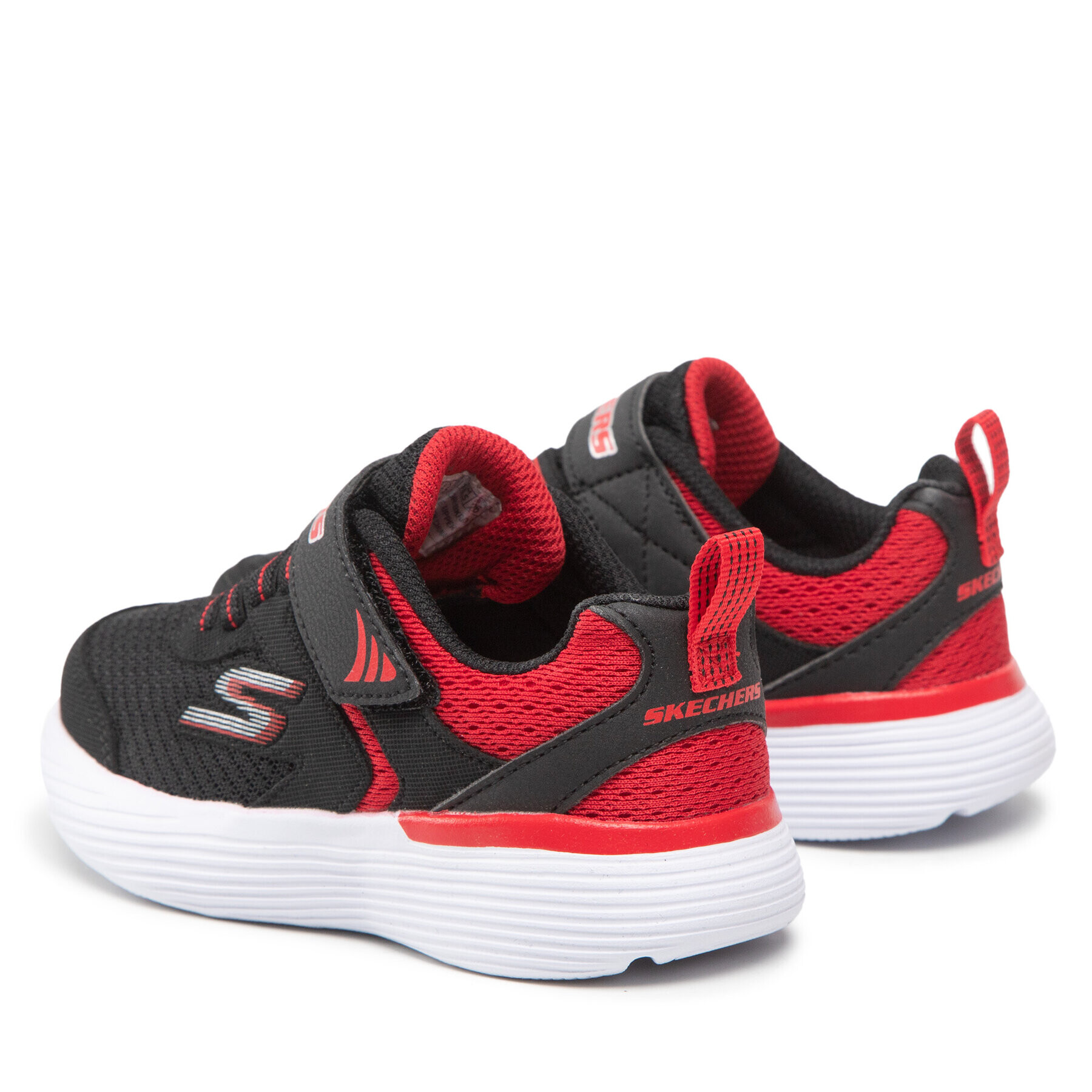 Skechers Sneakersy Darvix 405102L/BKRD Černá - Pepit.cz