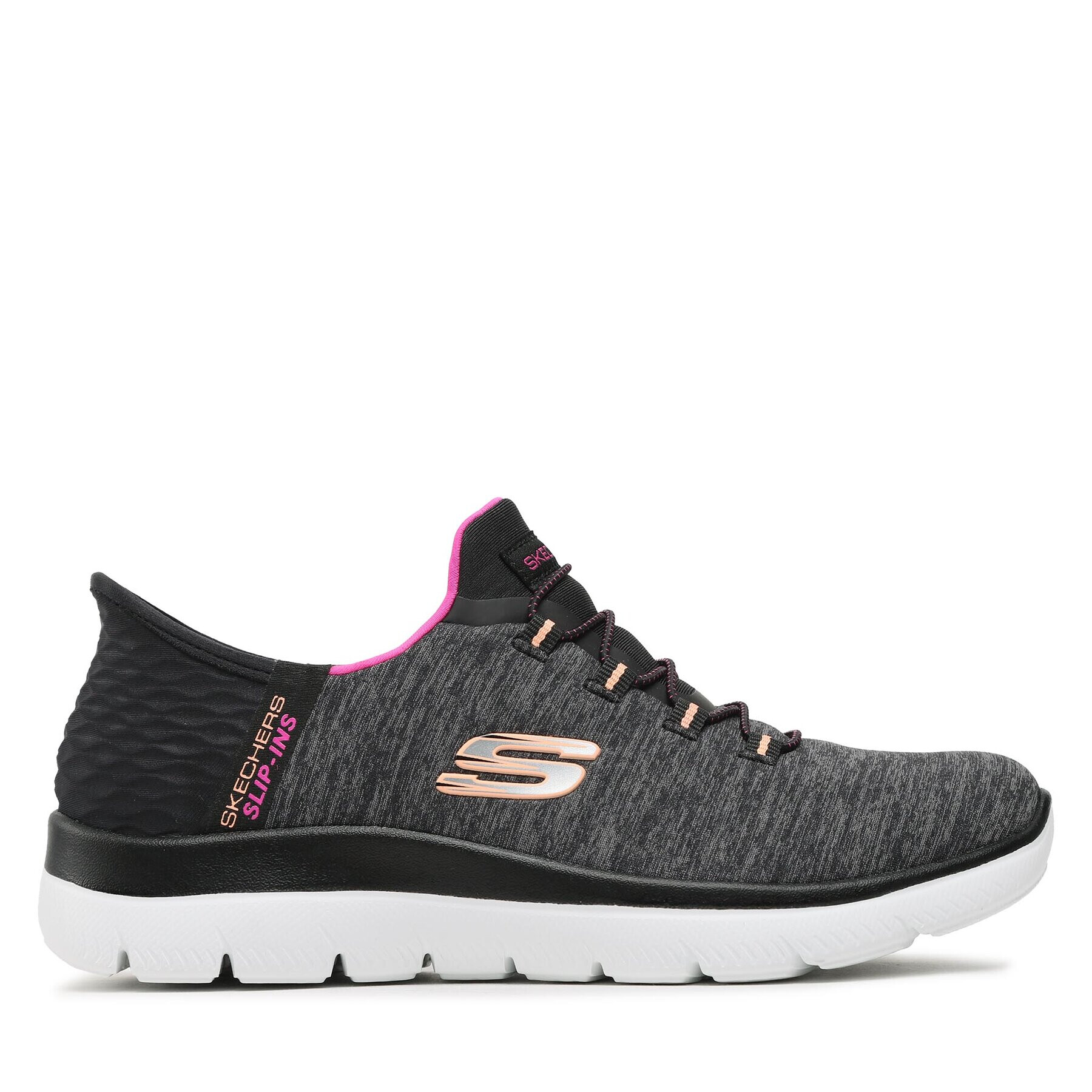 Skechers Sneakersy Dazzling Haze 149937/BKMT Černá - Pepit.cz