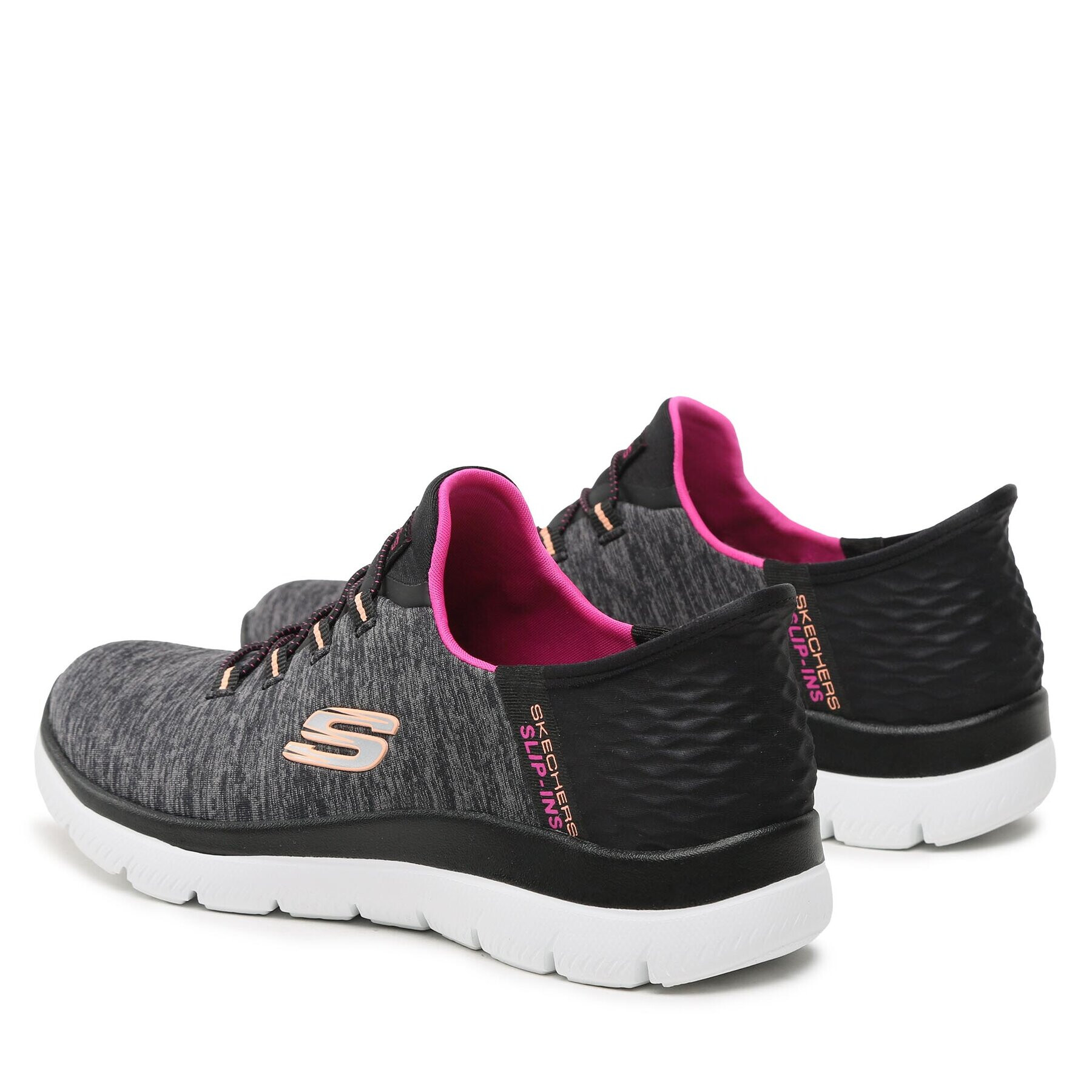 Skechers Sneakersy Dazzling Haze 149937/BKMT Černá - Pepit.cz