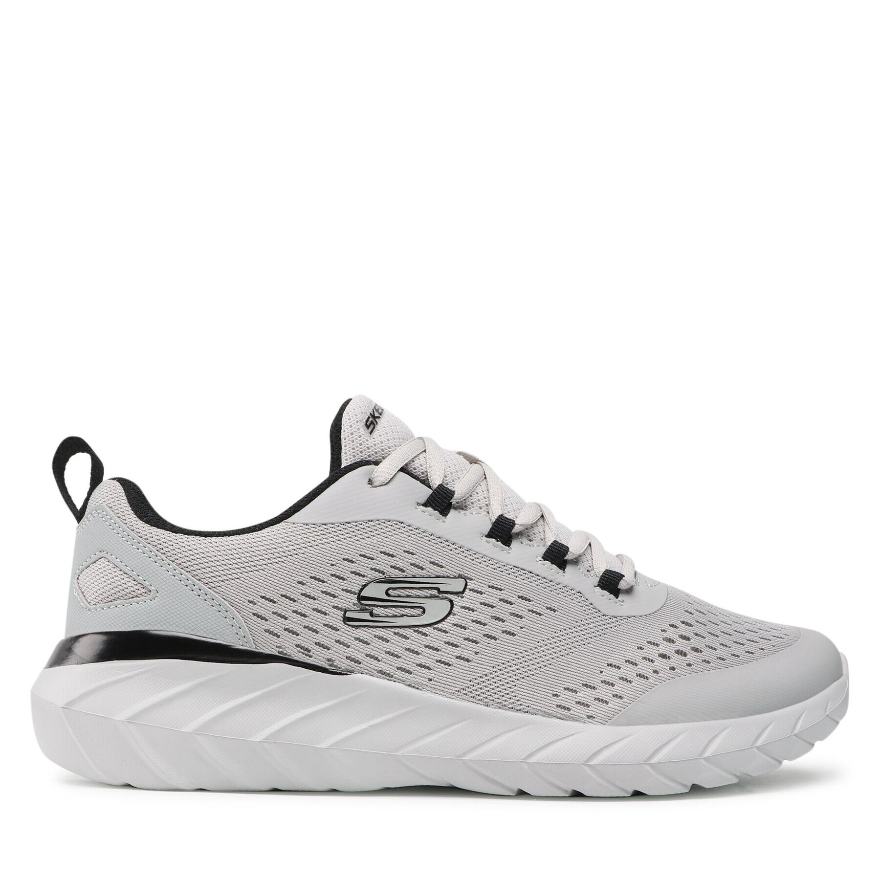 Skechers Sneakersy Decodus 232288/LGBK Šedá - Pepit.cz