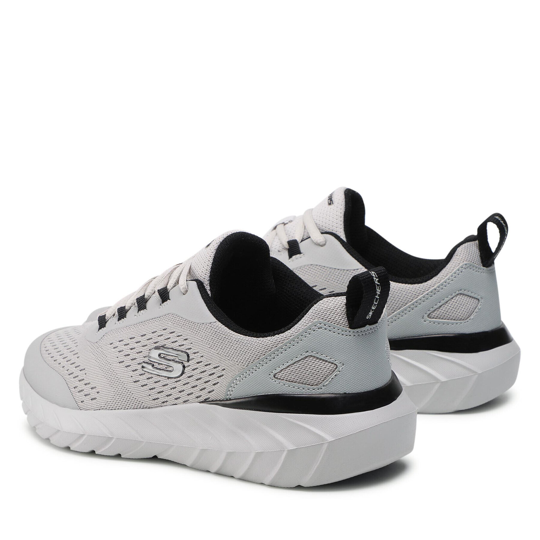 Skechers Sneakersy Decodus 232288/LGBK Šedá - Pepit.cz