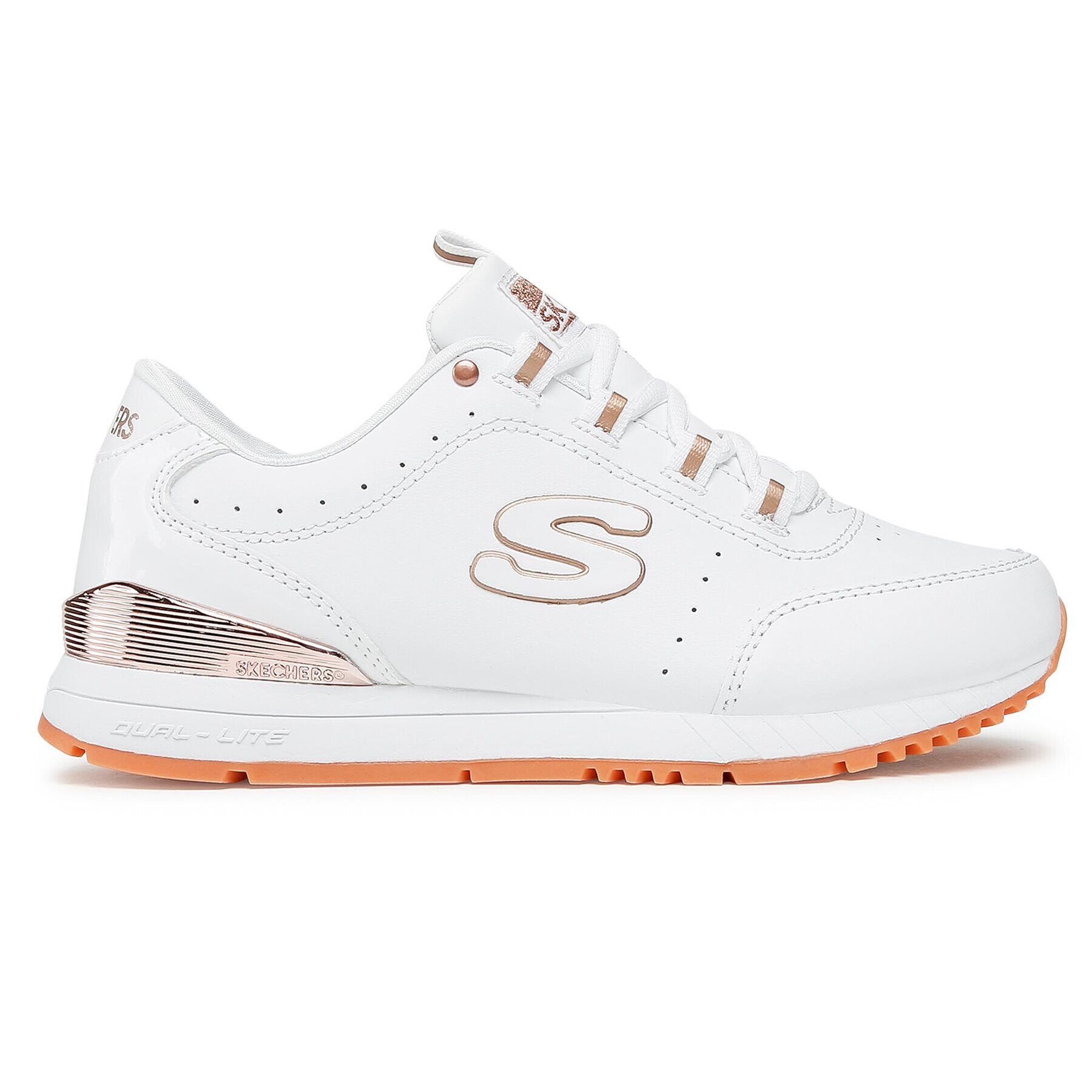 Skechers Sneakersy Delightfully Og 907/Wht Bílá - Pepit.cz