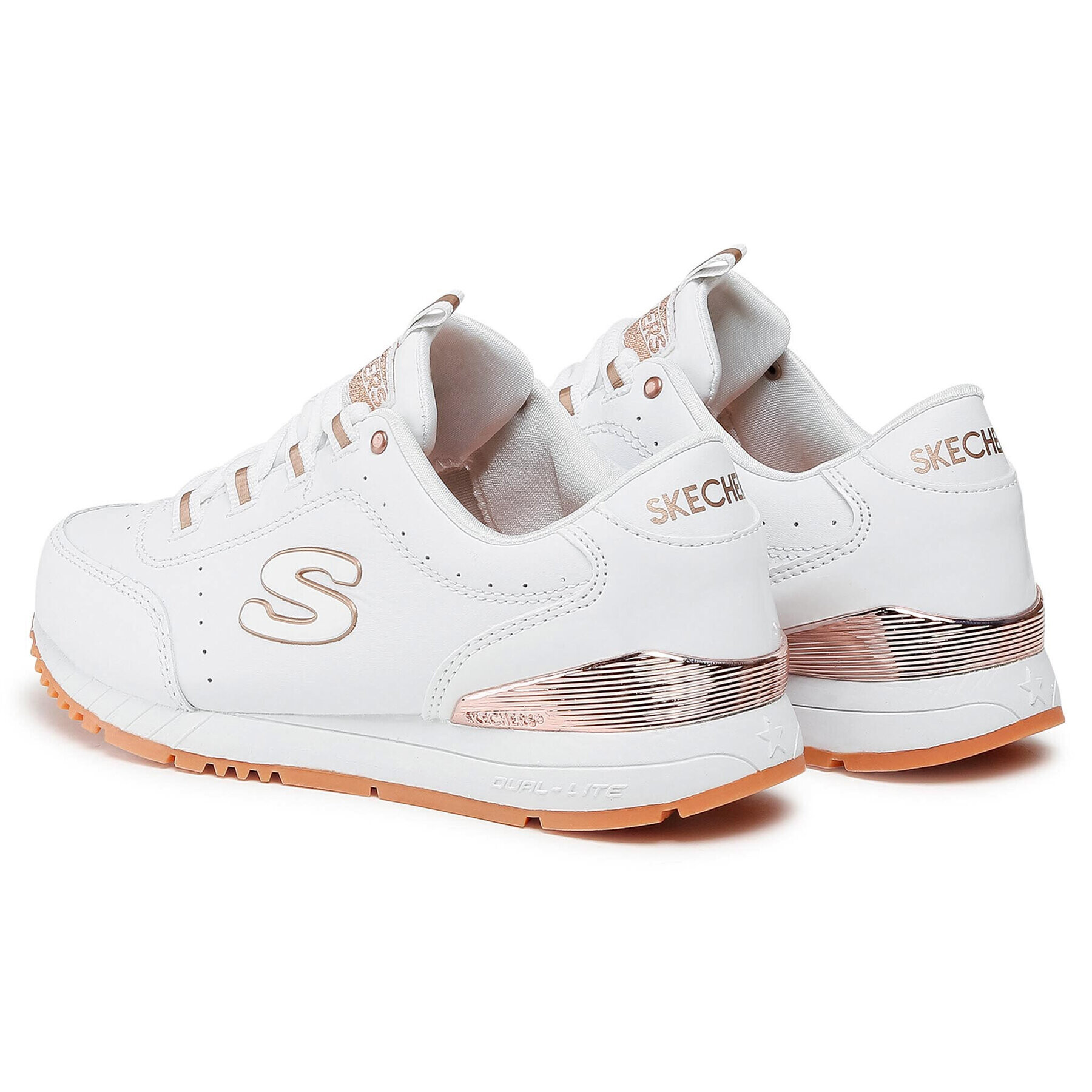 Skechers Sneakersy Delightfully Og 907/Wht Bílá - Pepit.cz