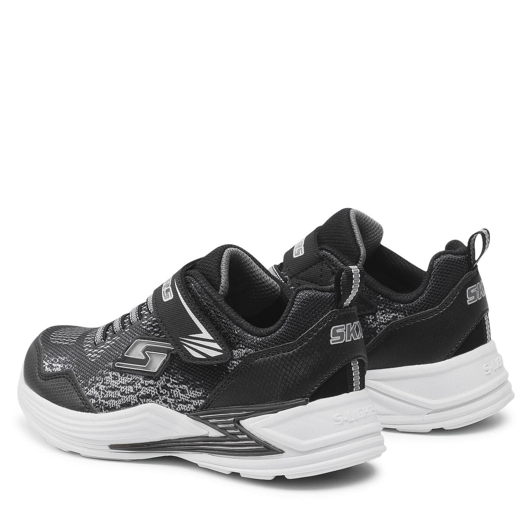 Skechers Sneakersy Derlo 90563L/BKSL Černá - Pepit.cz