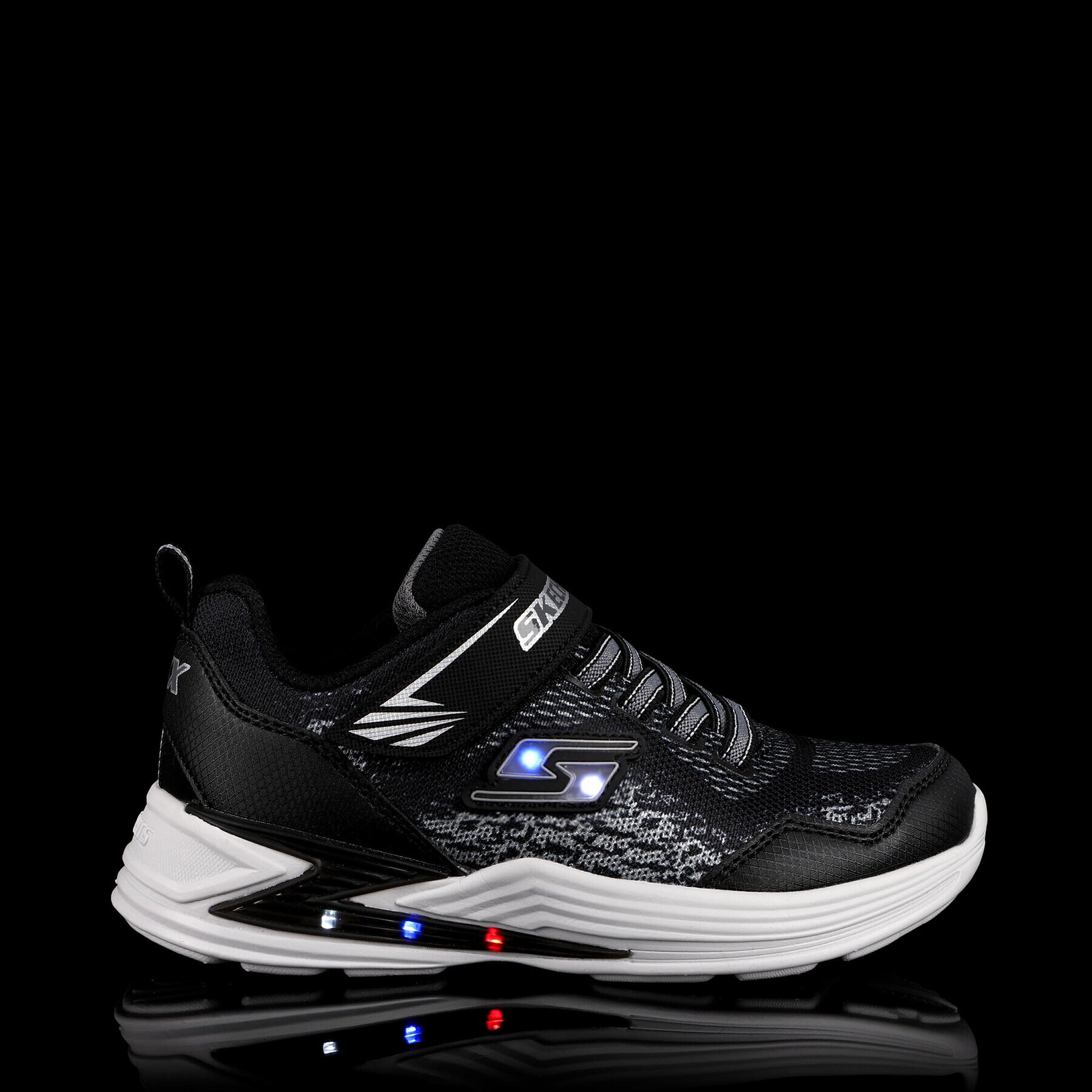 Skechers Sneakersy Derlo 90563L/BKSL Černá - Pepit.cz