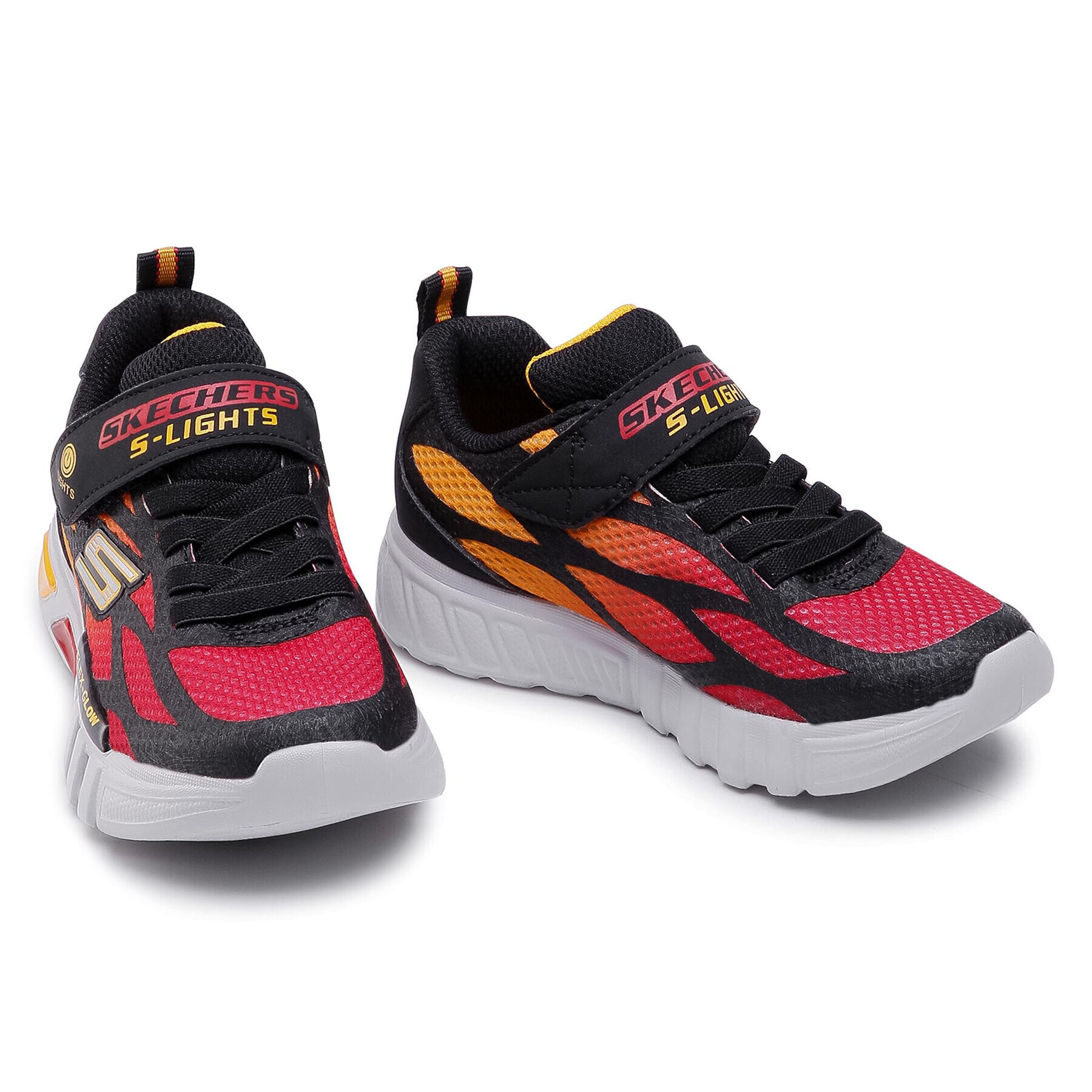 Skechers Sneakersy Dezlo 400016L/BKRD Červená - Pepit.cz