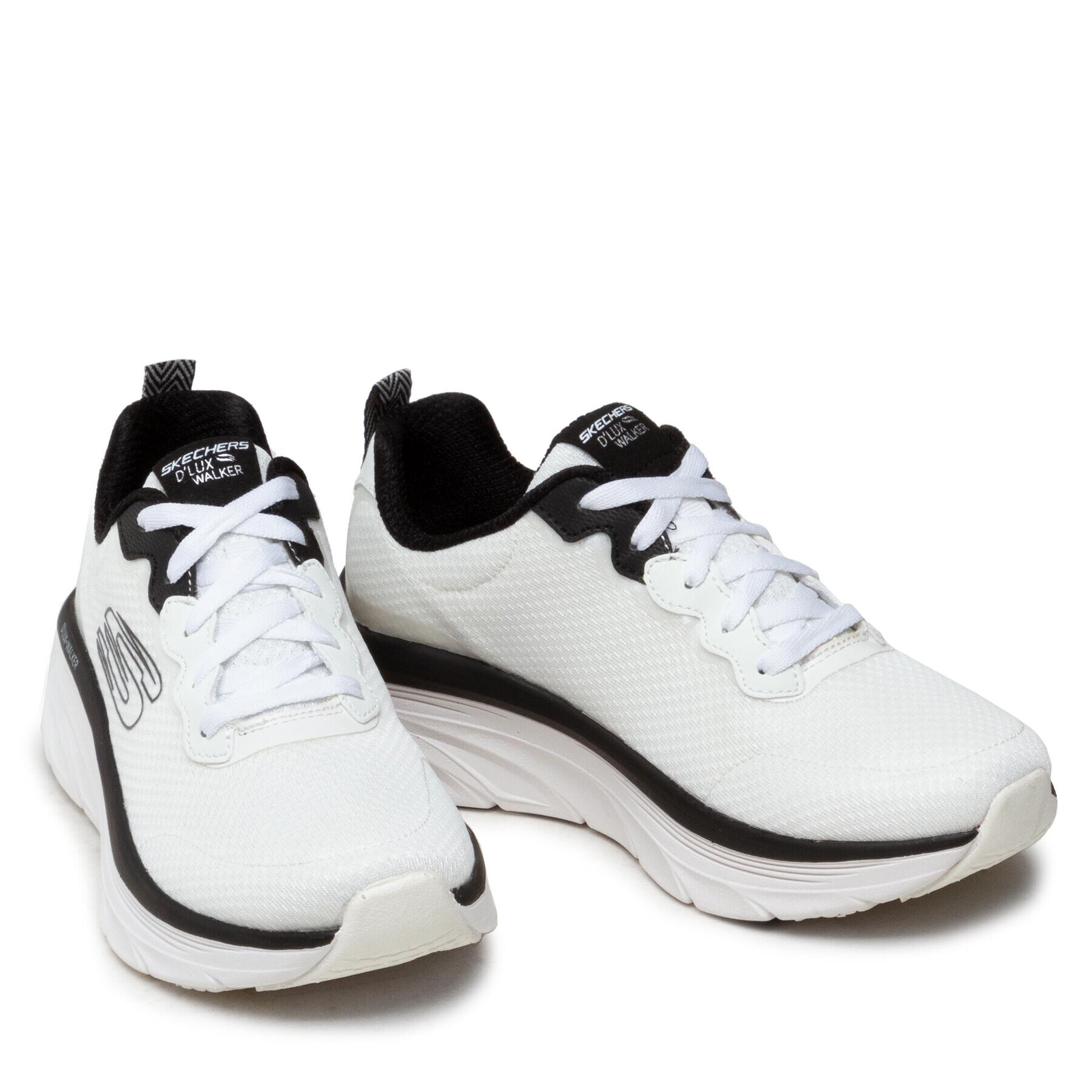 Skechers Sneakersy D'Lux Walker 149319/WBK Bílá - Pepit.cz