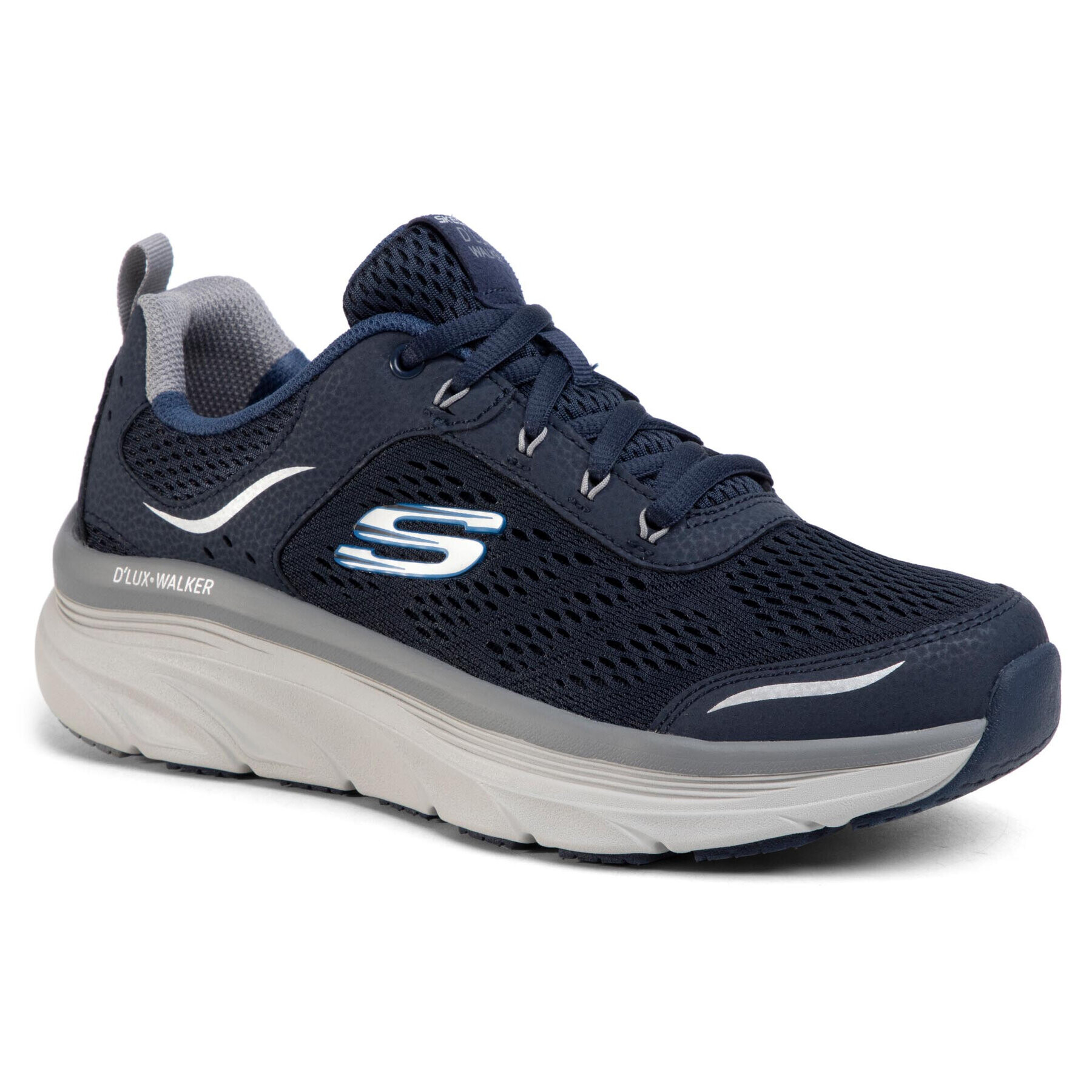 Skechers Sneakersy D'Lux Walker 232044/NVGY Tmavomodrá - Pepit.cz