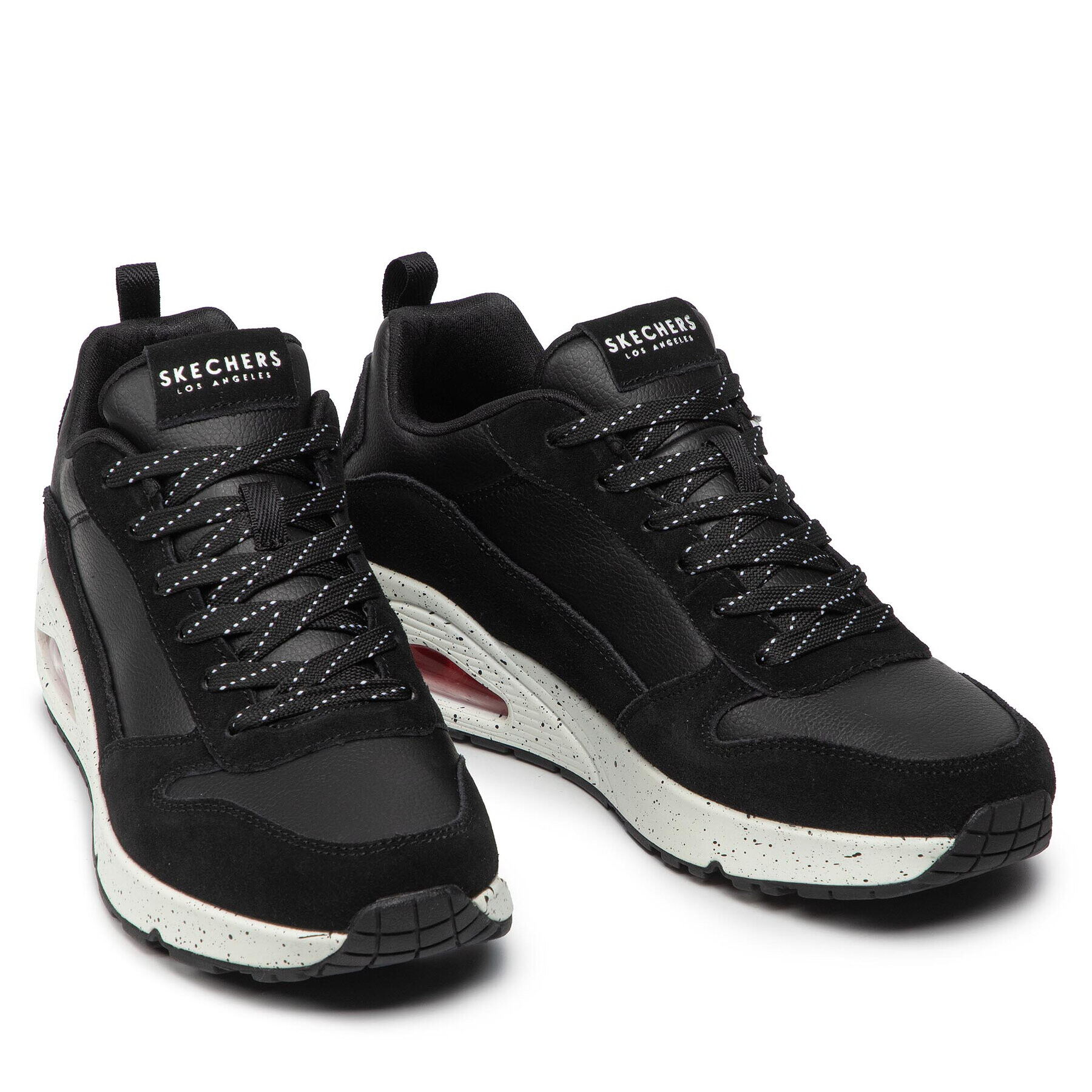 Skechers Sneakersy Draw 2 232153/BKW Černá - Pepit.cz