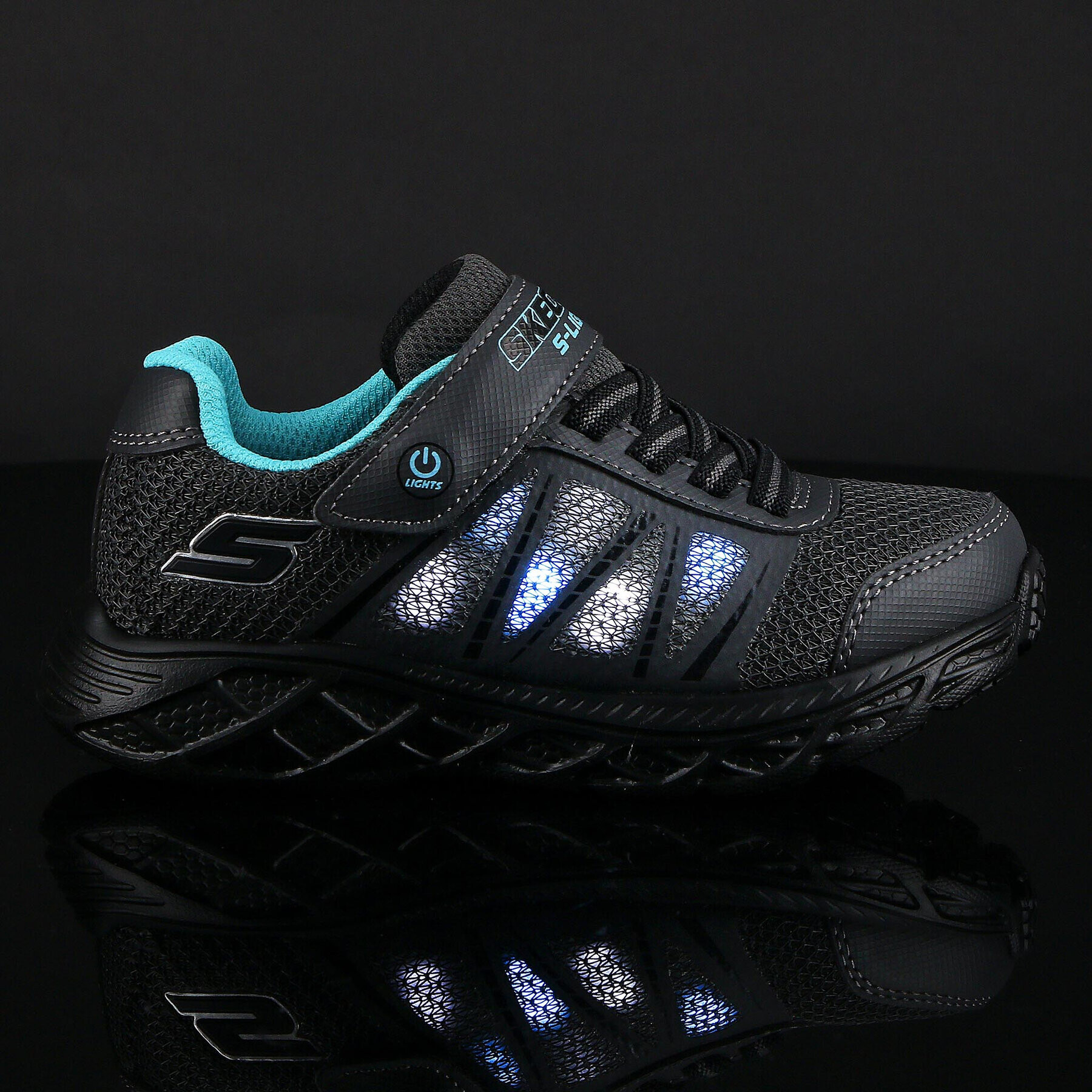 Skechers Sneakersy Dynamic-Flash 401530L/CCBK Černá - Pepit.cz